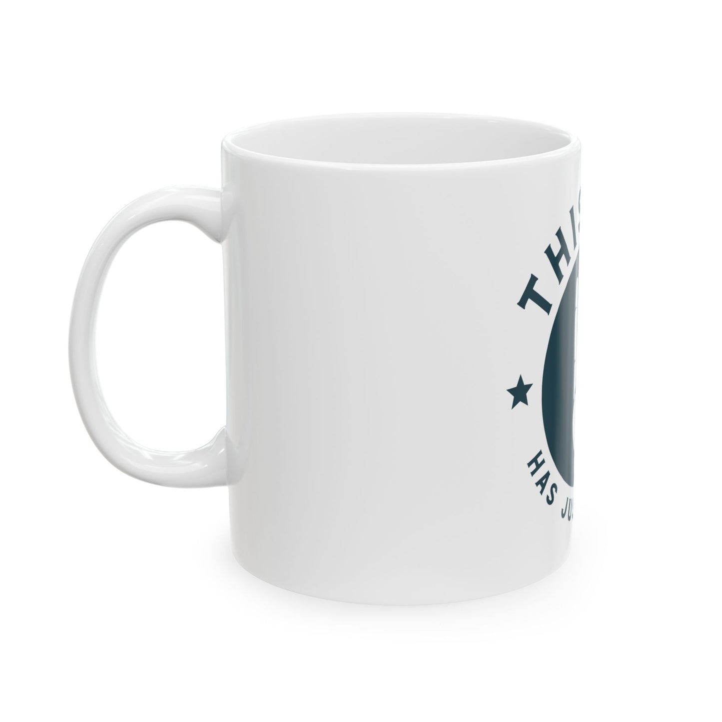 This Guy Has Just Retired Retirement Celebration Ceramic Mug, Perfect for Gift, Coffee Mug, Retirement Party, 11oz, 15oz Options