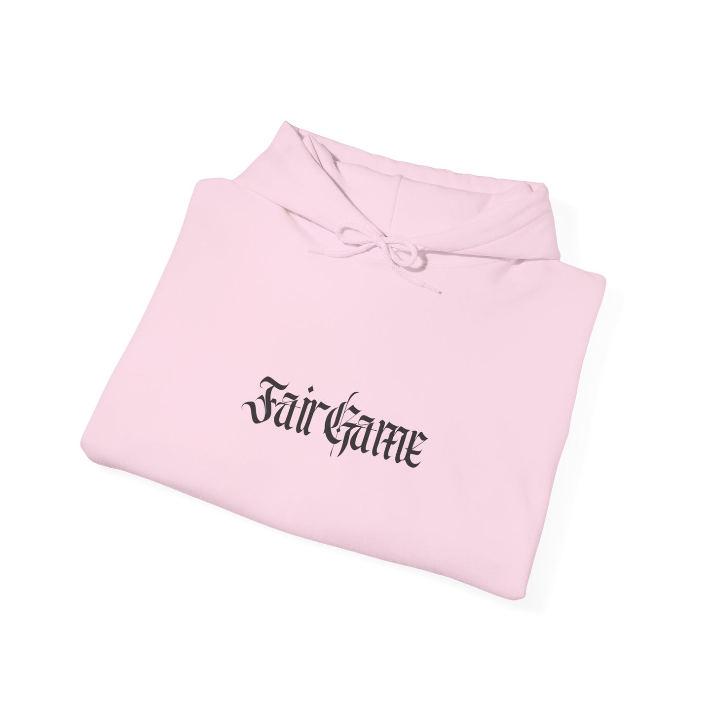 Fair Game Unisex Heavy Blend Hoodie, Cozy Sweatshirt, Casual Lounge Wear, Gift for Gamers, Comfortable Street Style