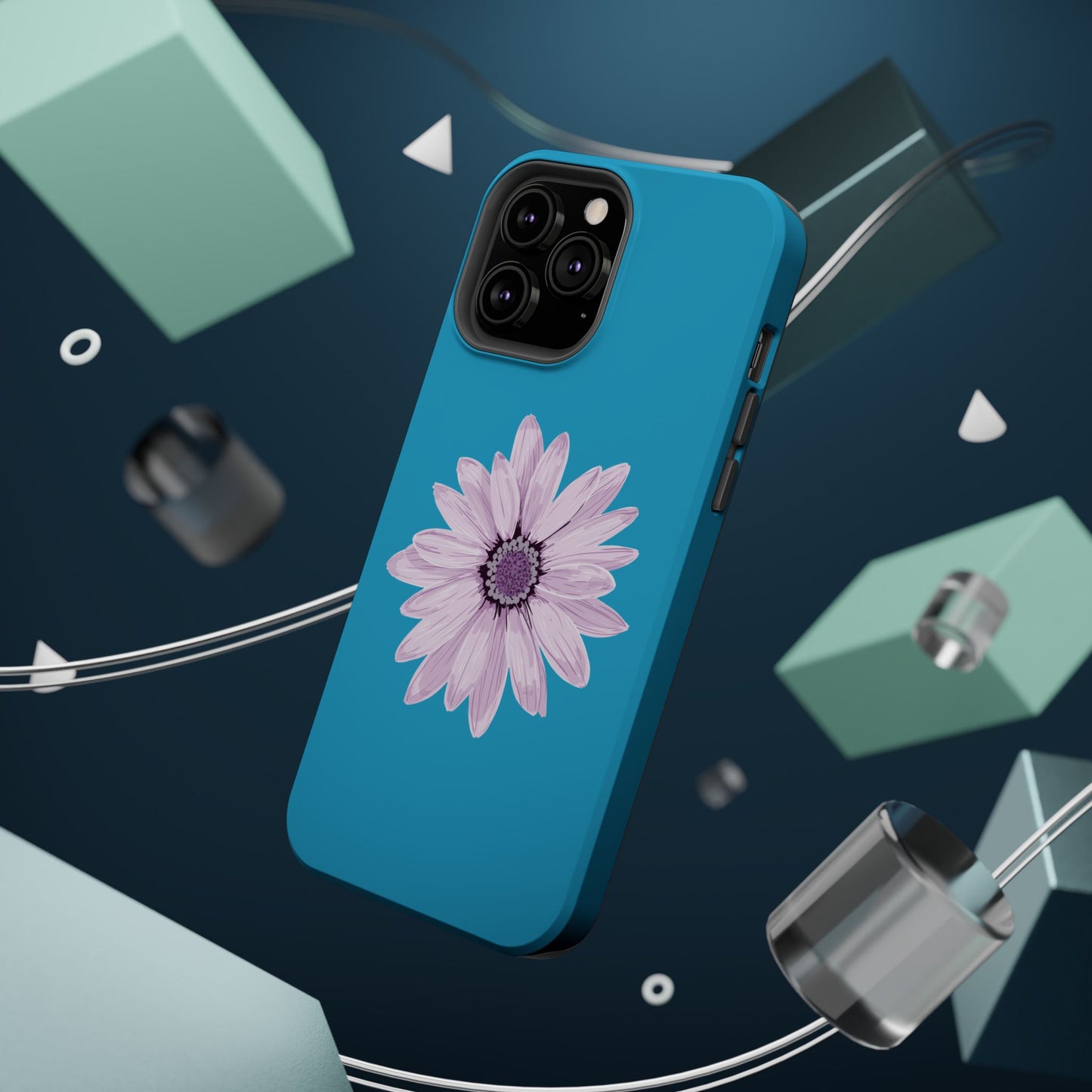 Magnetic Phone Cases with Floral Design, Impact-Resistant Accessories, Stylish Tech Protection, Gifts for Her, Unique Cell Phone Cases