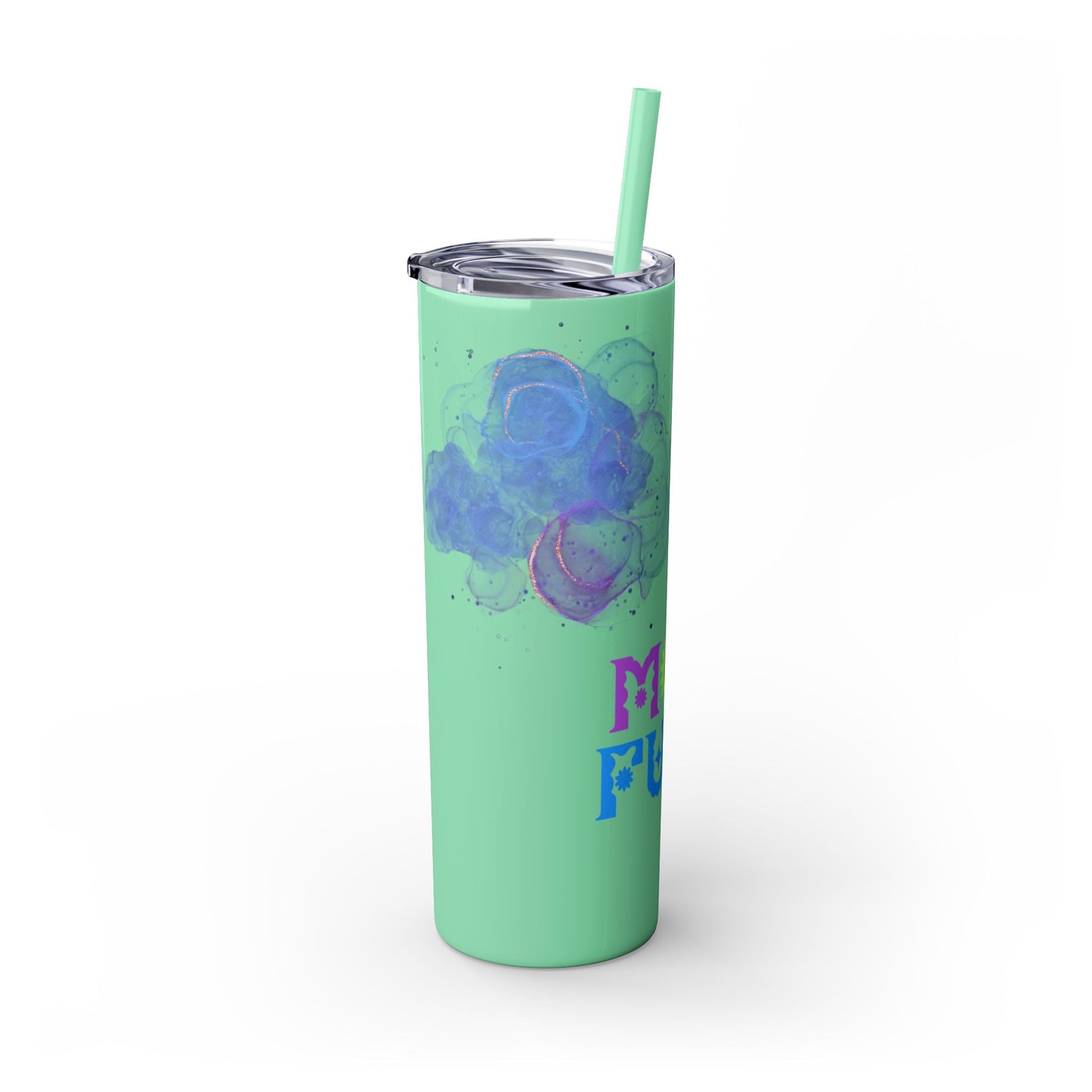 Mom Fuel Skinny Tumbler, 20oz Travel Cup, Gift for Moms, Fun Drinkware for Mothers, Perfect for Coffee and Tea