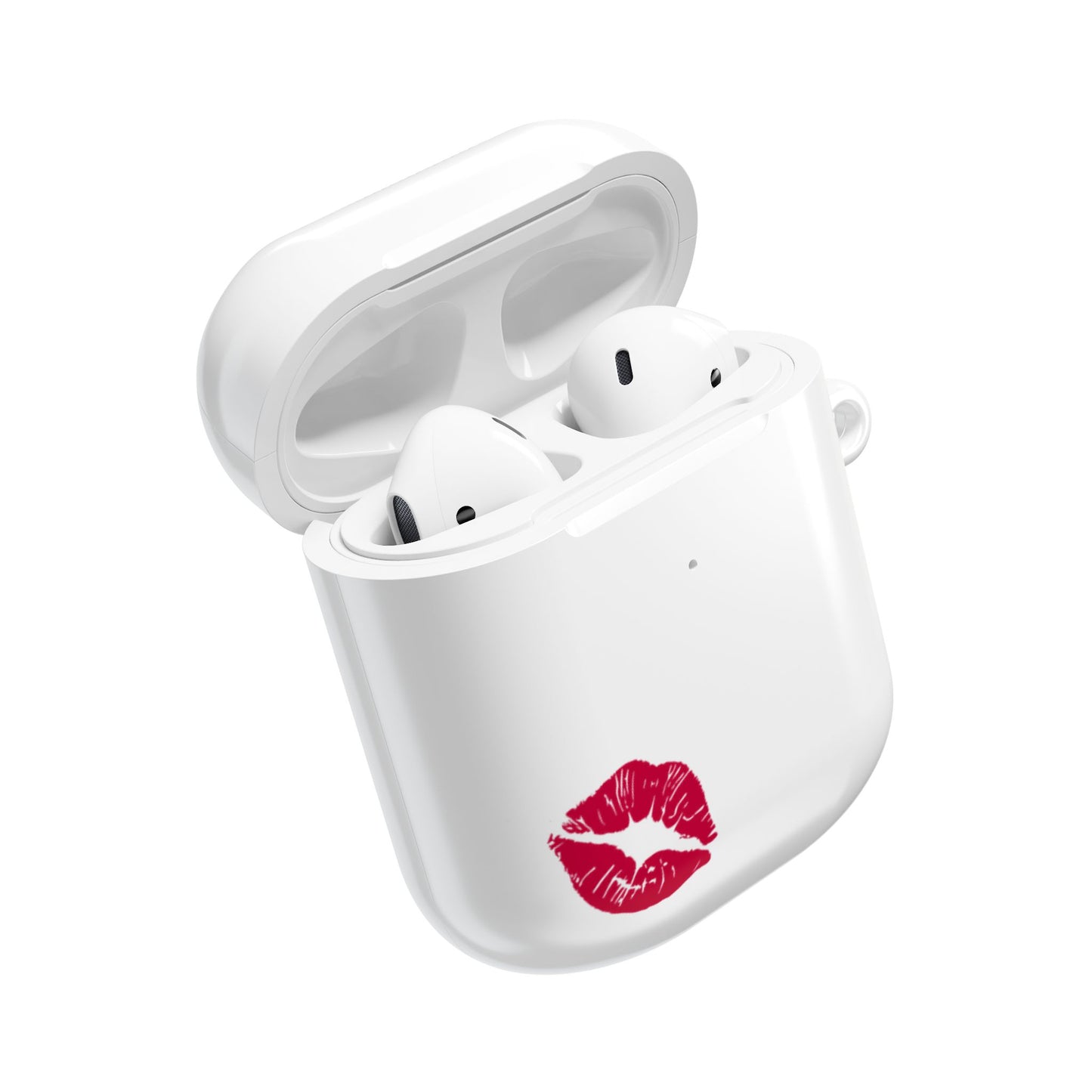 Romantic Kiss Print AirPod Cases, Cute Accessories for Her, Valentine's Day Gift, Women, Valentine's Accessories, Stylish Tech Gear