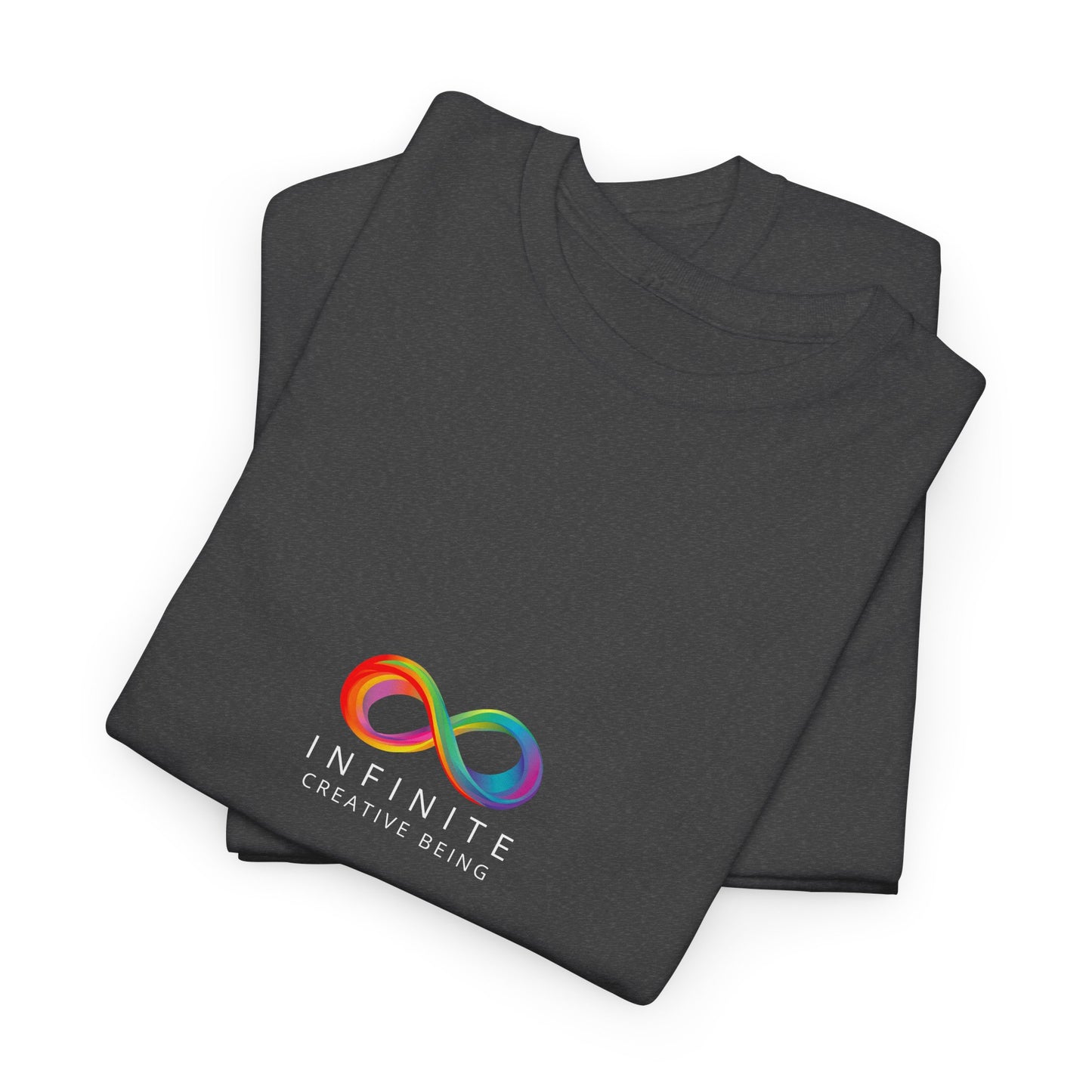 Colorful Infinite Creative Being Unisex Tee, Inclusive Fashion, Everyday Casual Wear, Gift for Friends