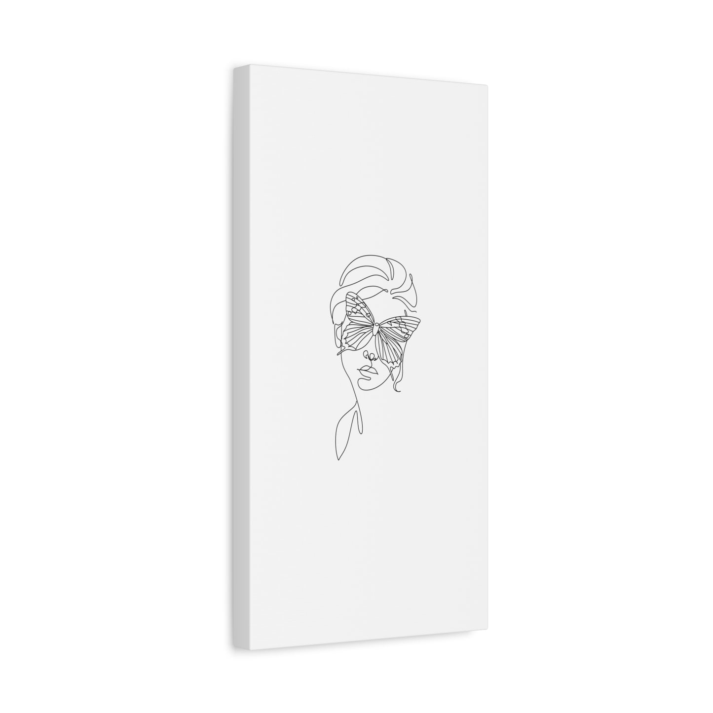 Minimalist Butterfly Canvas Art, Modern Home Decor, Gift for Nature Lovers, Wall Art for Women, Inspirational Wall Art