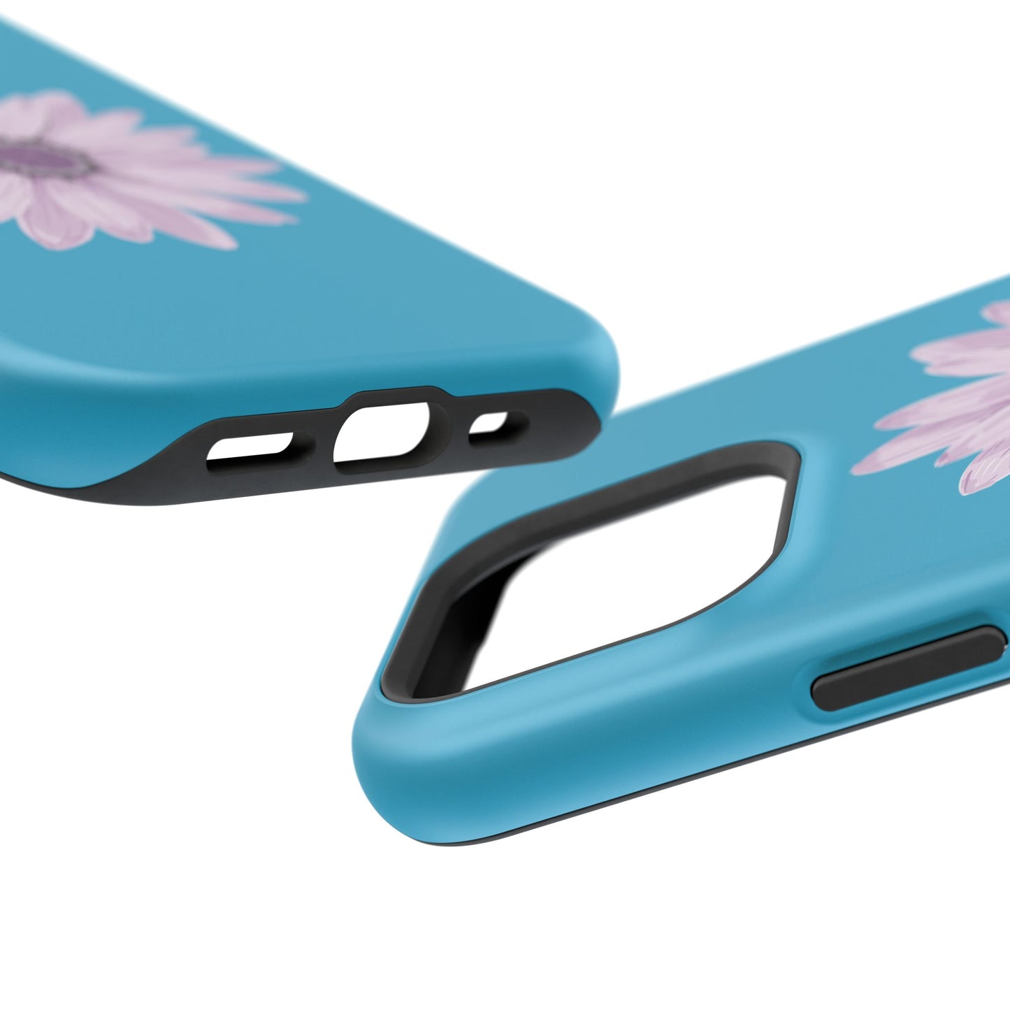Magnetic Phone Cases with Floral Design, Impact-Resistant Accessories, Stylish Tech Protection, Gifts for Her, Unique Cell Phone Cases