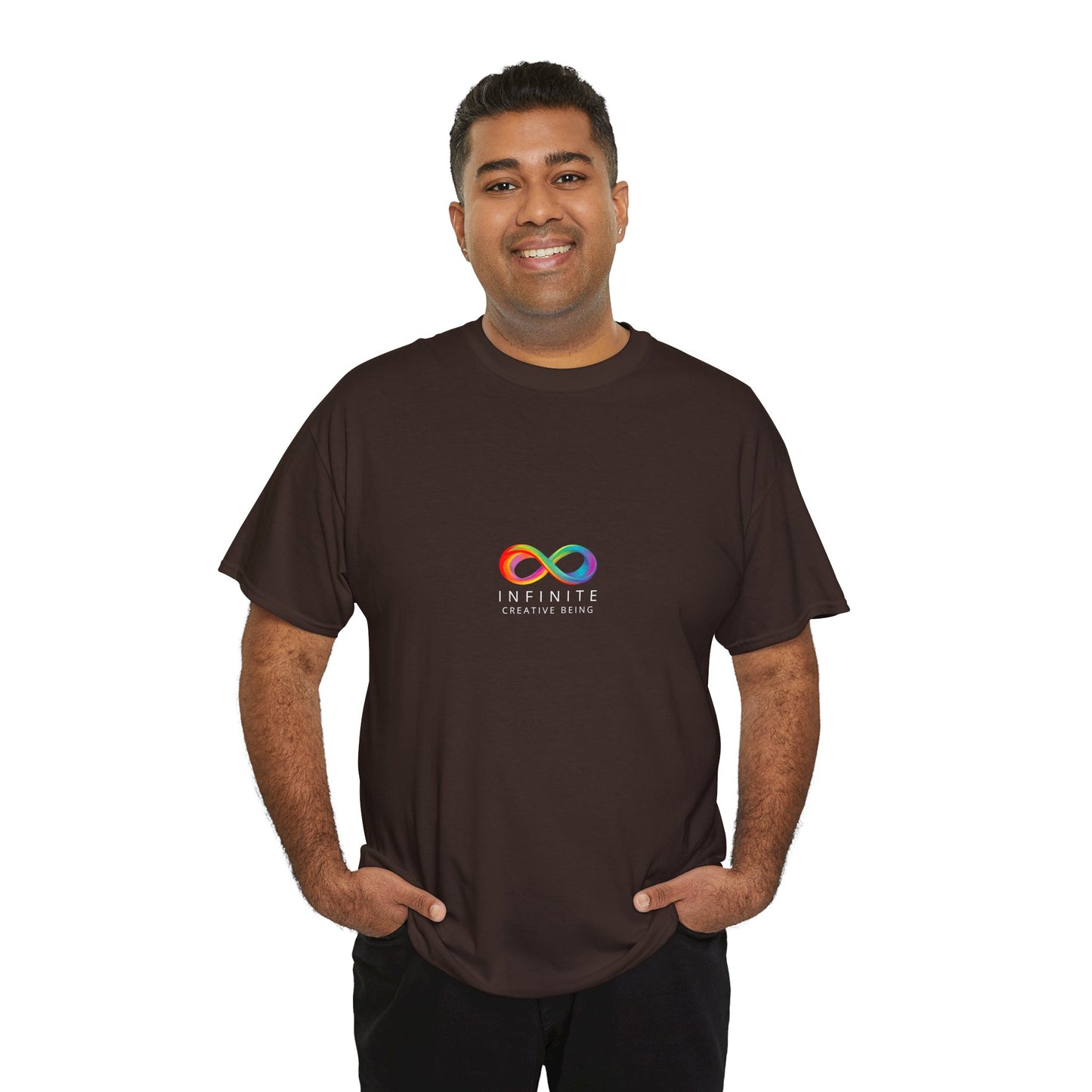 Colorful Infinite Creative Being Unisex Tee, Inclusive Fashion, Everyday Casual Wear, Gift for Friends