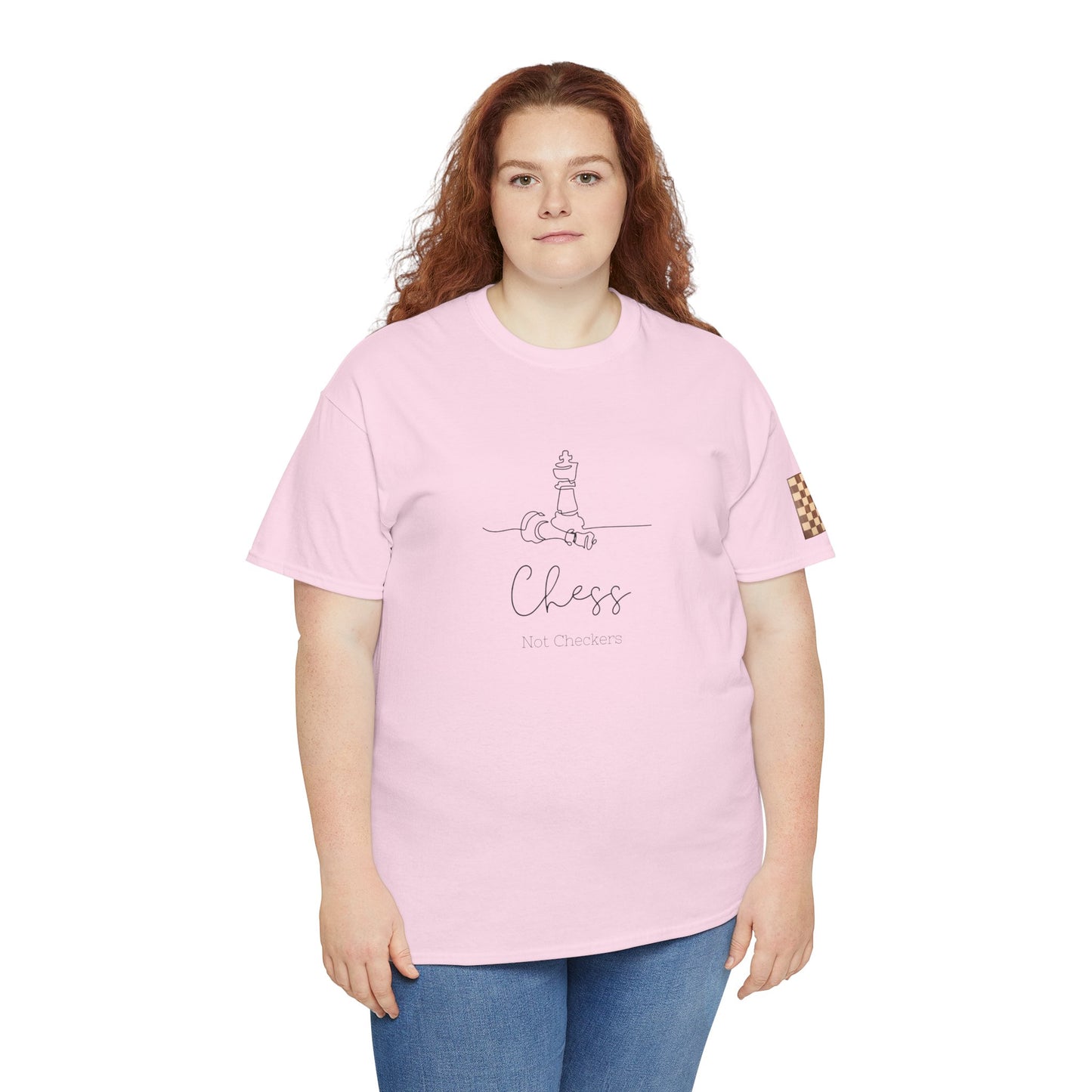 Chess Not Checkers Unisex Tee - Ethically Grown 100% Cotton - GILDAN