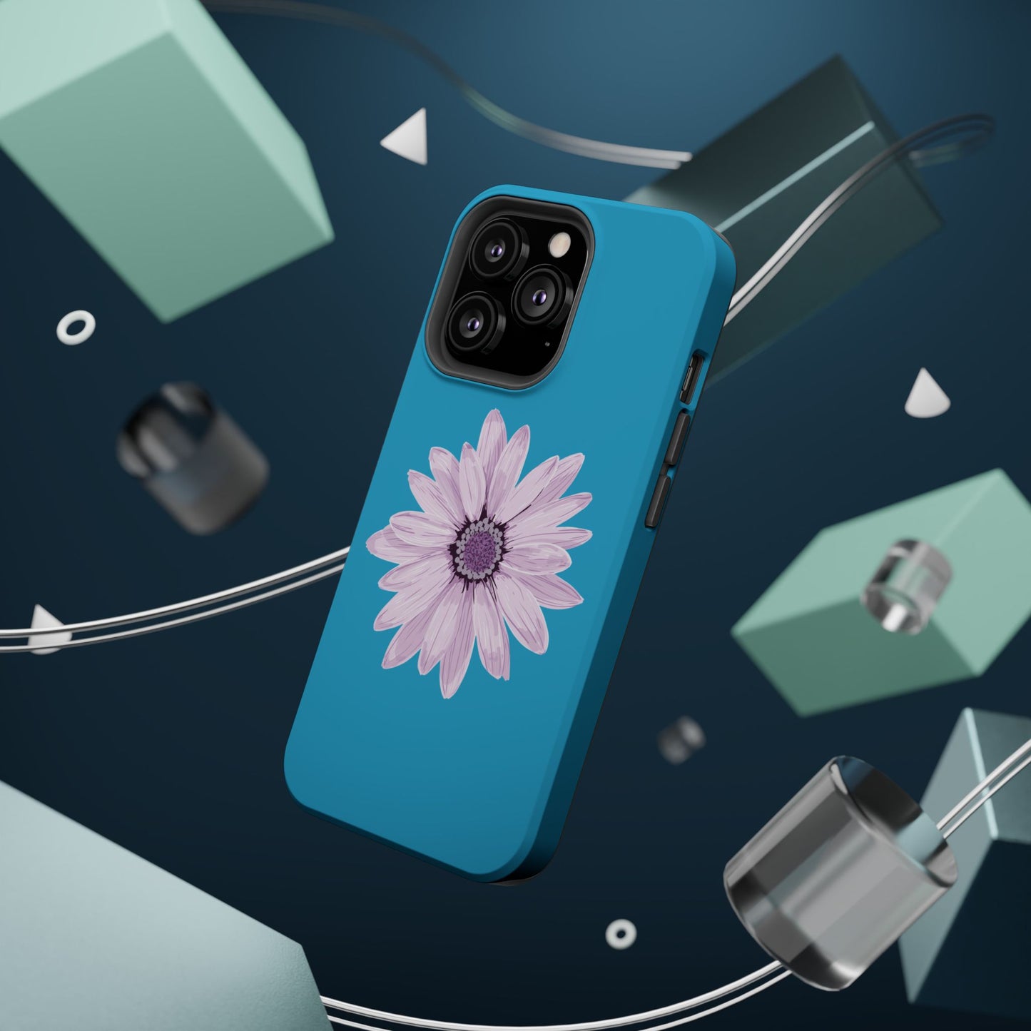 Magnetic Phone Cases with Floral Design, Impact-Resistant Accessories, Stylish Tech Protection, Gifts for Her, Unique Cell Phone Cases