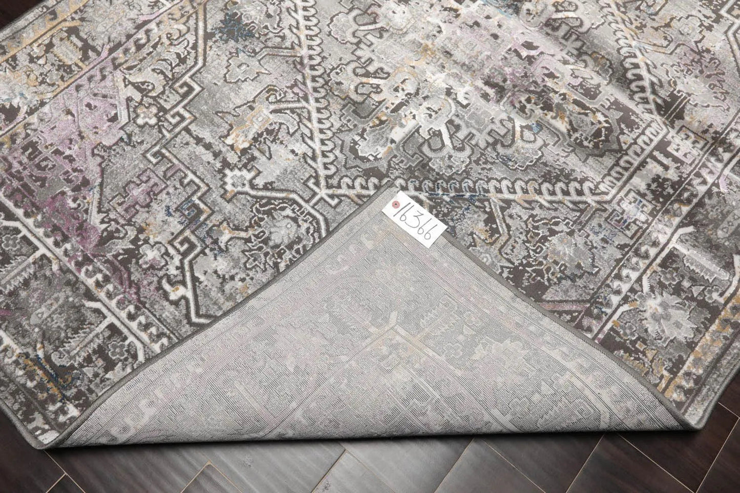 5' x 7' Transitional 100% Polypropylene Oriental Area Rug Gray, Brown-4
