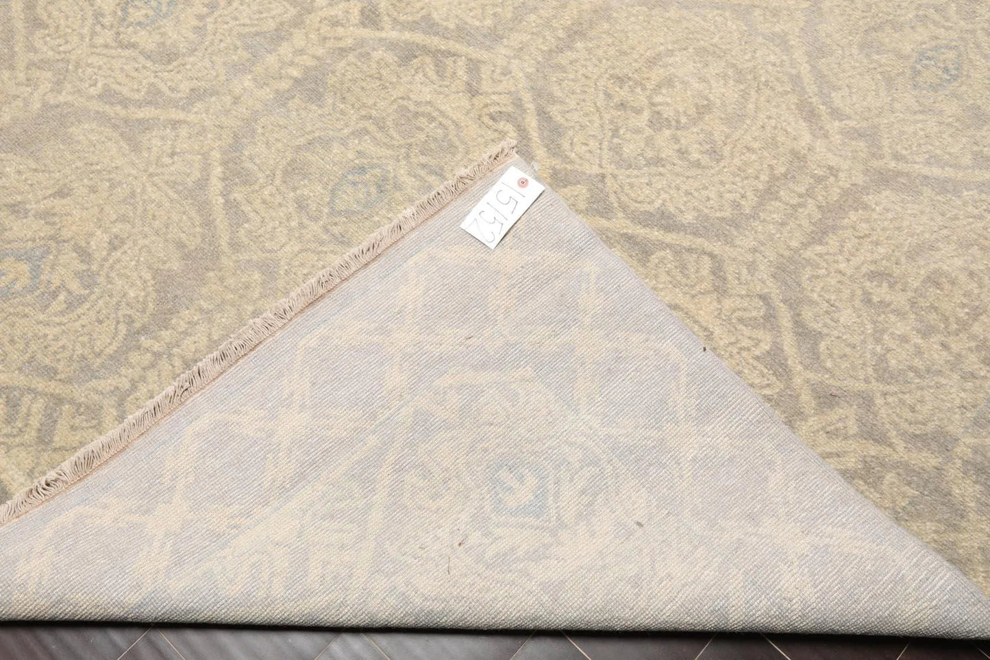10'3'' x 14' Hand Knotted 100% Wool Turkish Oushak Transitional Area Rug Gray-4