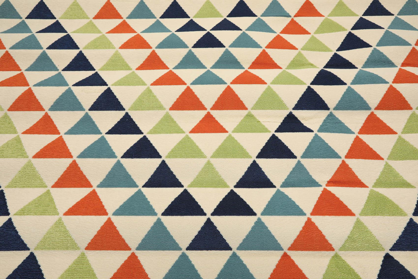 8'6" x 13' Geometric polypropylene Indoor Outdoor Oriental Area Rug Multi Color-3