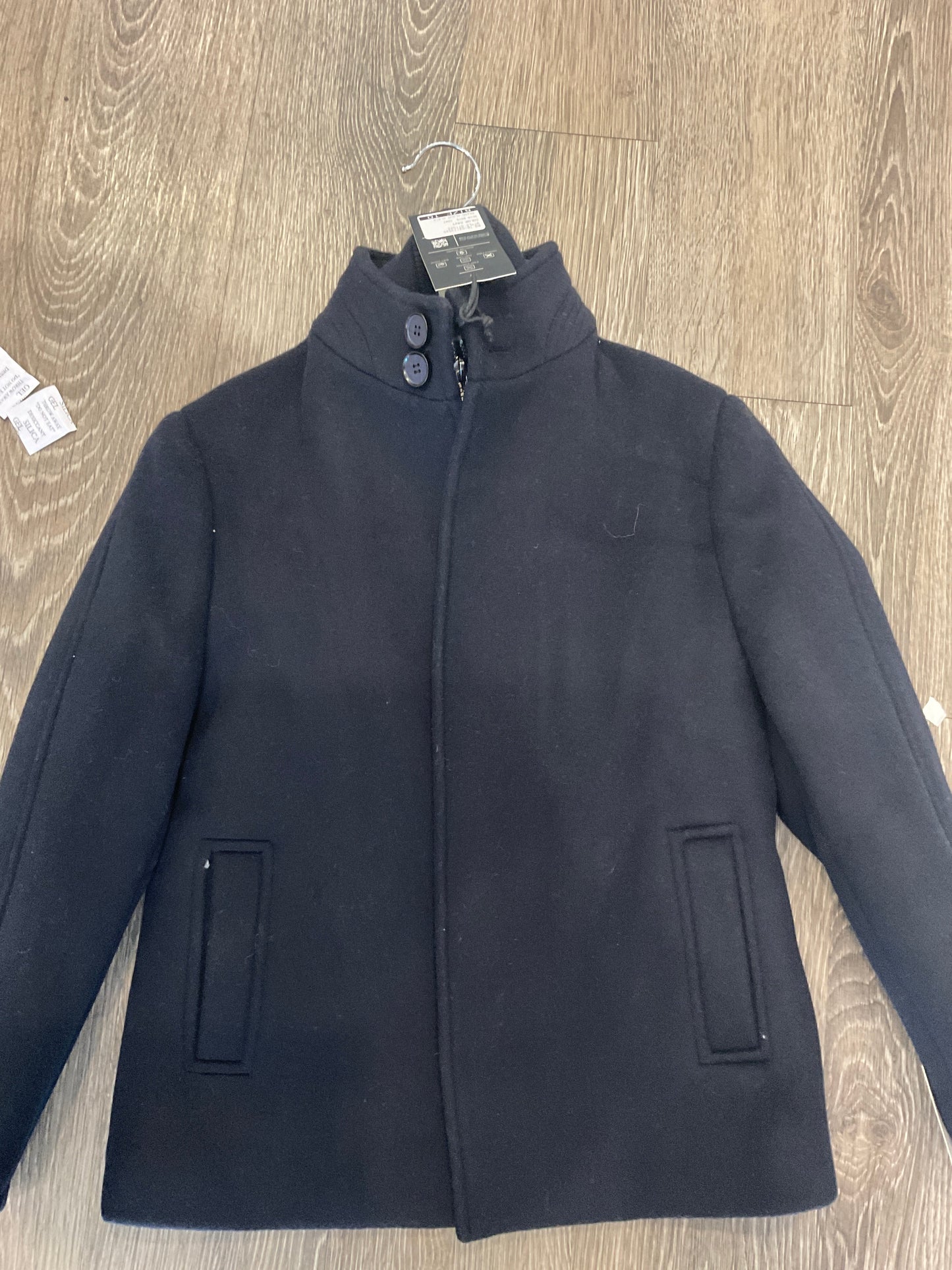 Cloud cloth navy trench coat CT1031