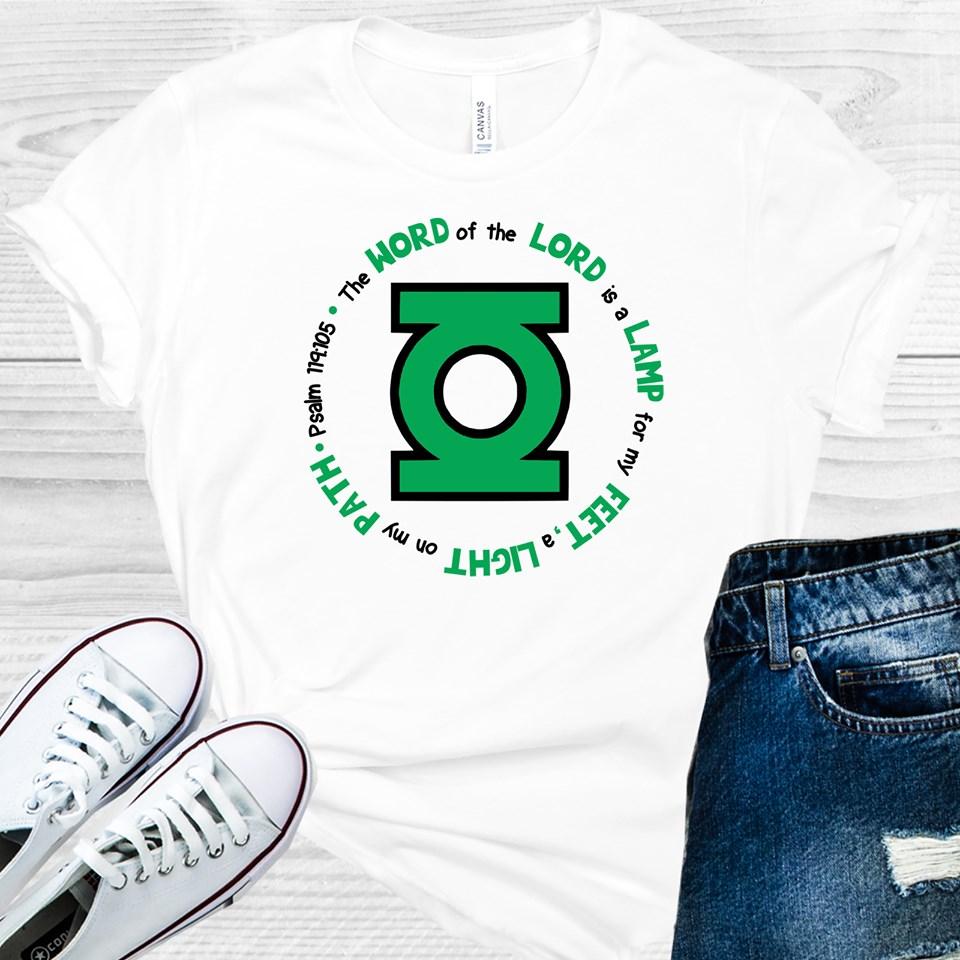 The Word of the Lord is a Lamp for My Feet Graphic Tee