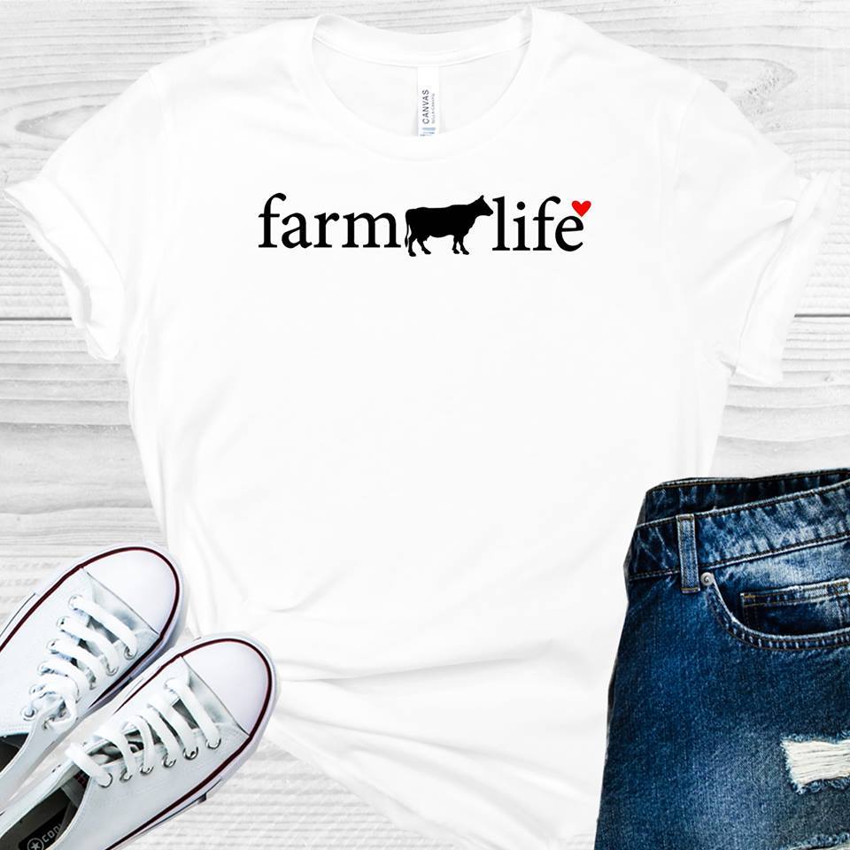 Farm Life (Cow) Graphic Tee