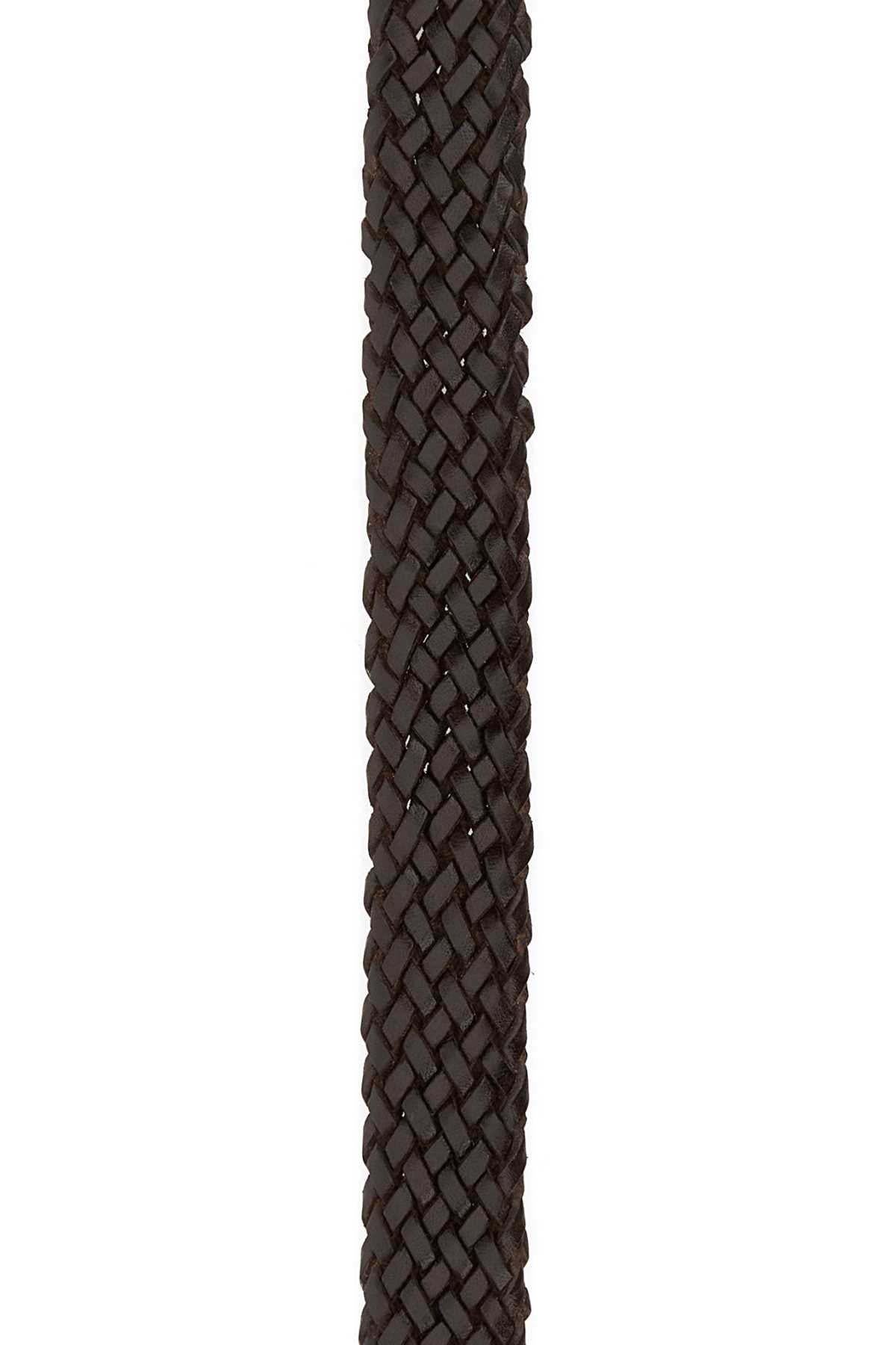 Prada Women Brown Leather Belt