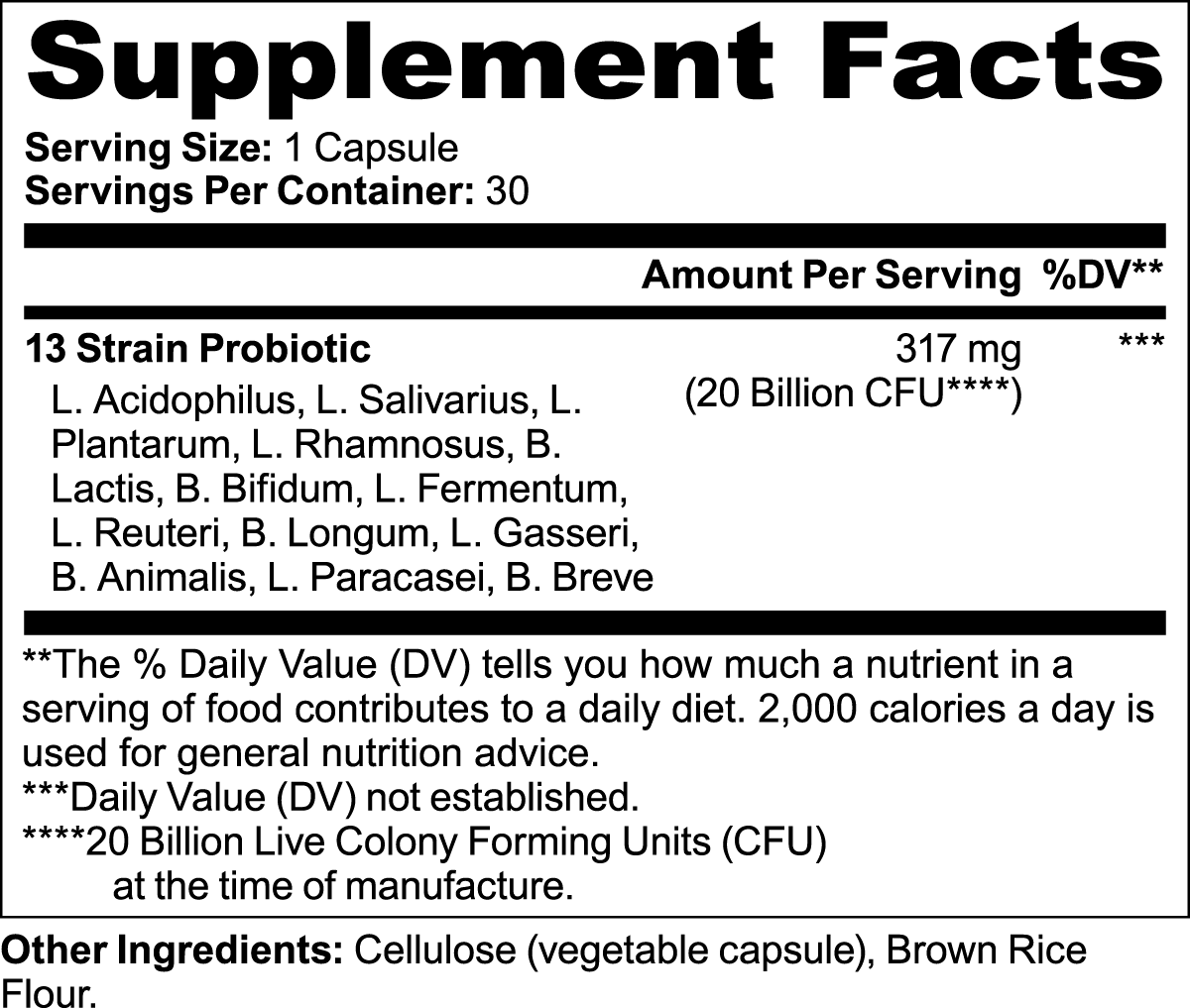 Vibe Chaser Probiotic 20 Billion CFU