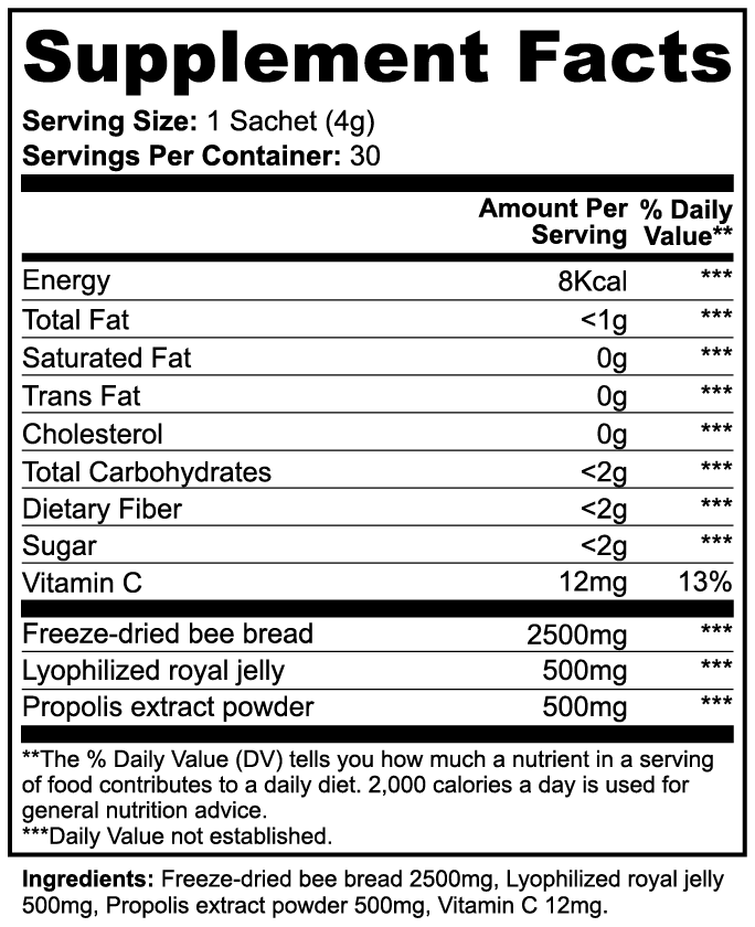Pollin Goblin Bee Bread Powder