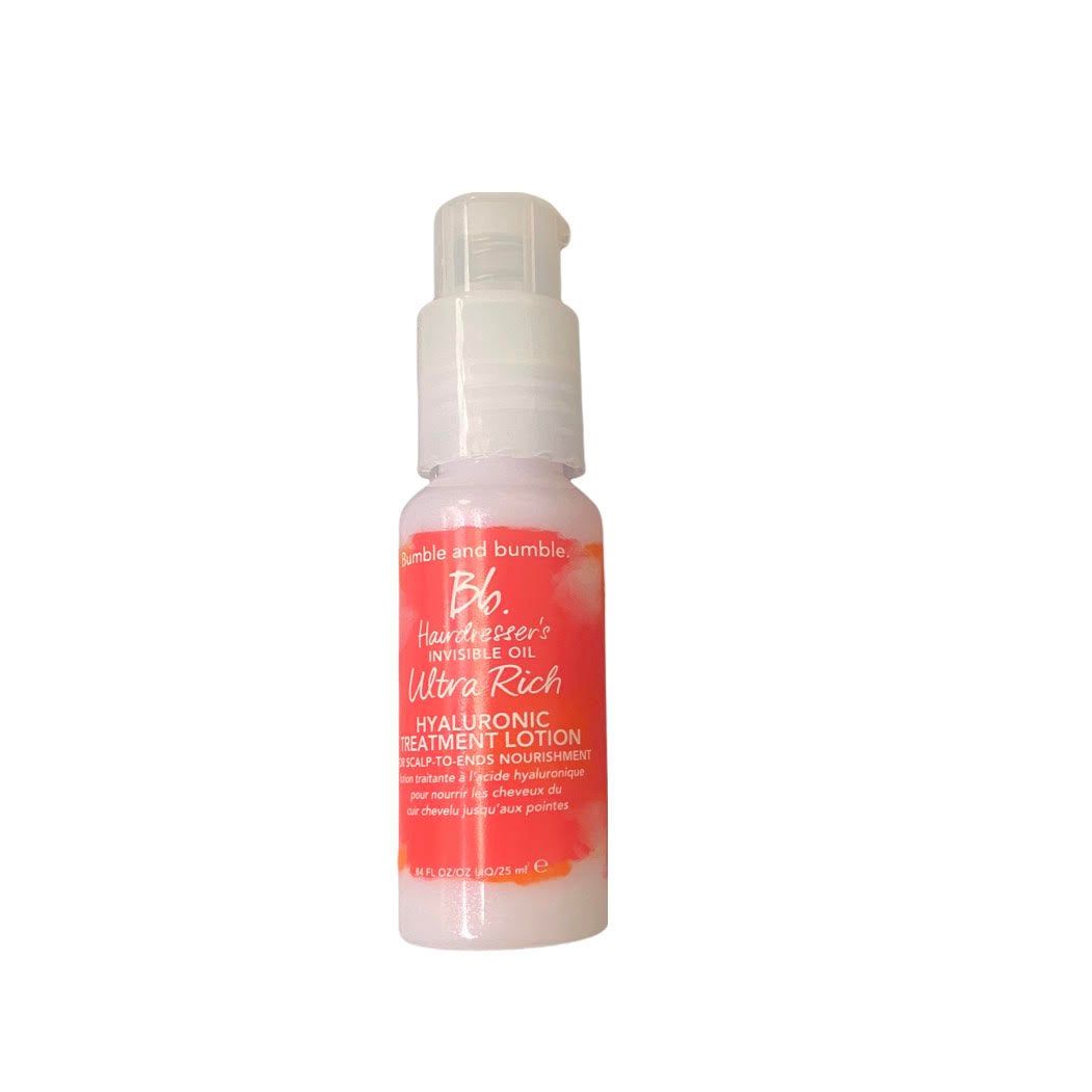Bumble And Bumble Hairdresser S Invisible Oil Ultra Rich Hyaluronic Treatment Lotion 0.84