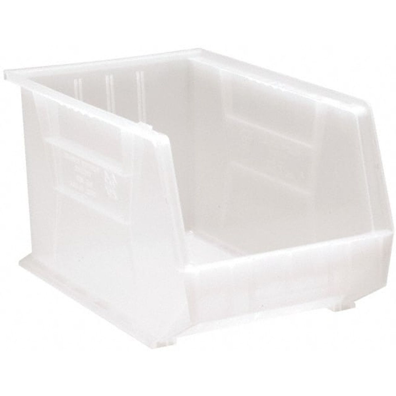 Quantum Storage Systems Ultra Series Stack And Hang 8.9 Gal. Bin In Clear