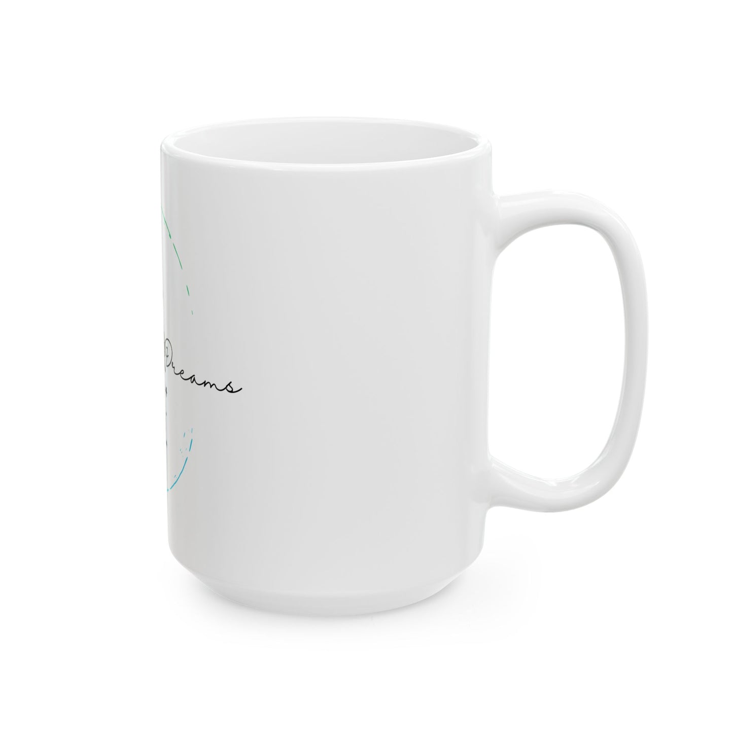 Mystic Dreams Ceramic Mug - Enchanting 11oz/15oz Coffee Cup, Spiritual Gift, Home Decor, Unique Birthday Present, Astrology Lover's Mug