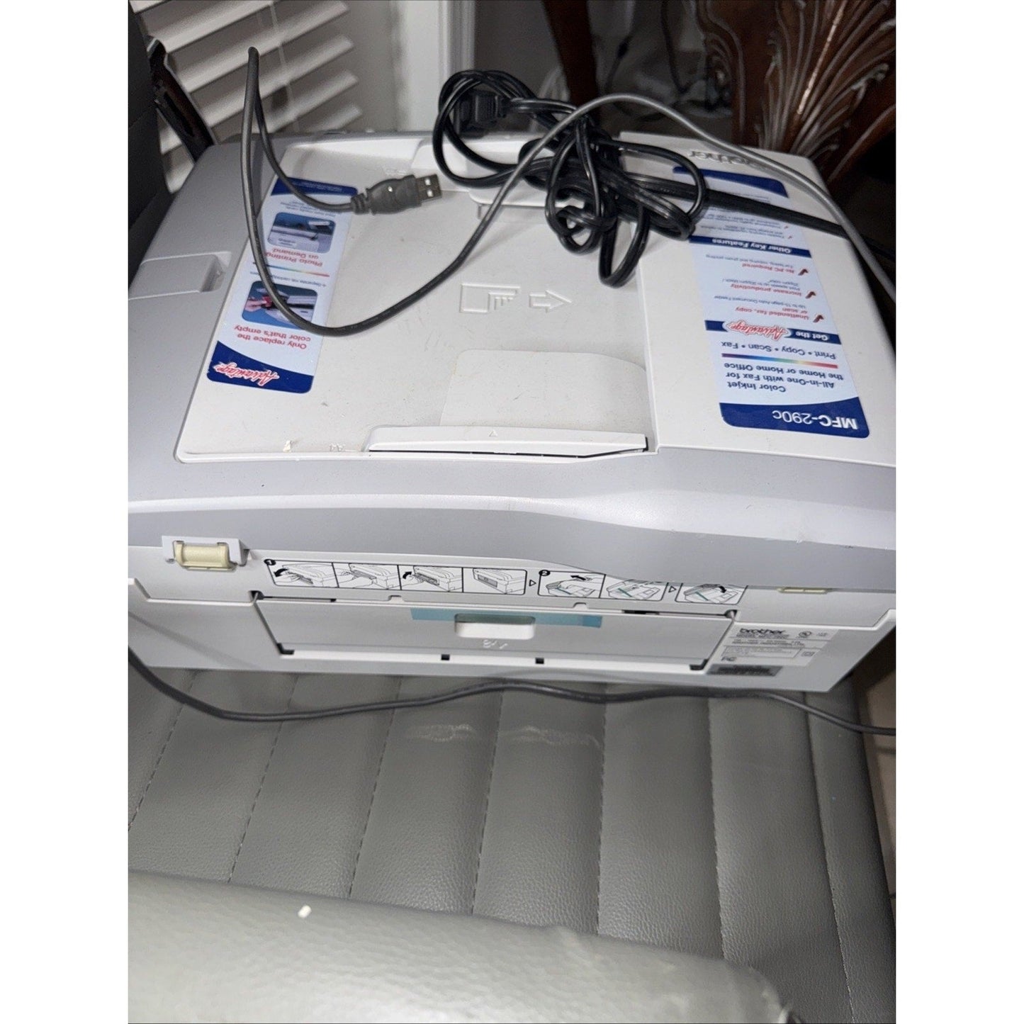 Brother MFC-290C All-In-One Inkjet Printer(For parts)