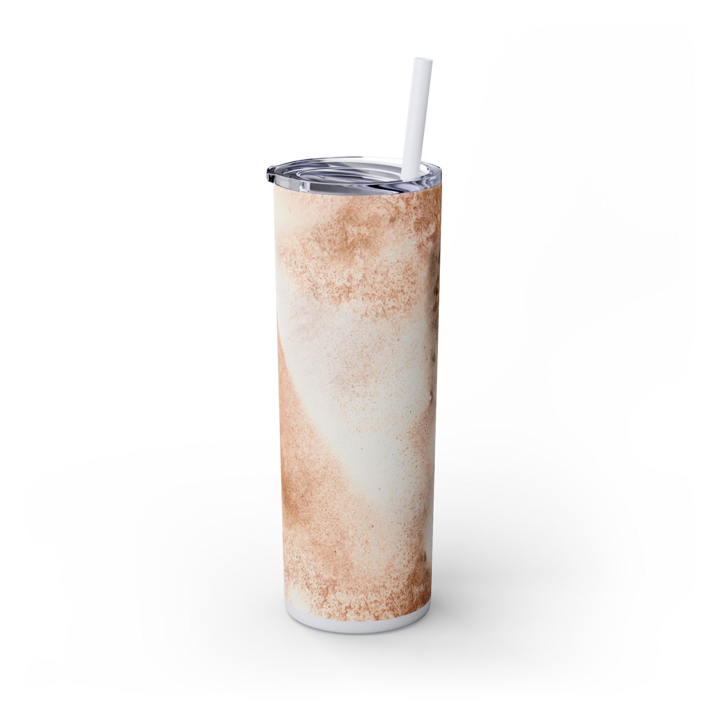 Stylish Marble Skinny Tumbler with Straw, Perfect for Gifts, Home Office, Summer, Mom's Day, Outdoor Adventures, Travel Mug