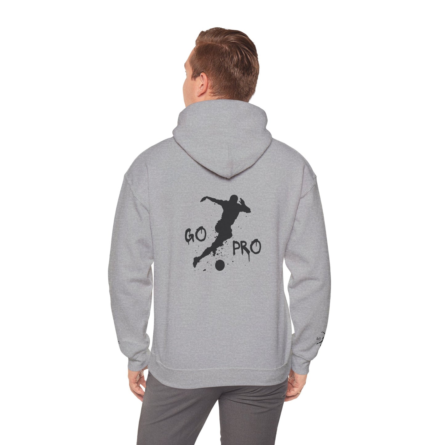 GO PRO Baller Hoodie - Unisex Heavy Blend™ Sweatshirt for Sports Lovers, Gift for Athletes, Streetwear Style, Casual Wear, Birthday Gift