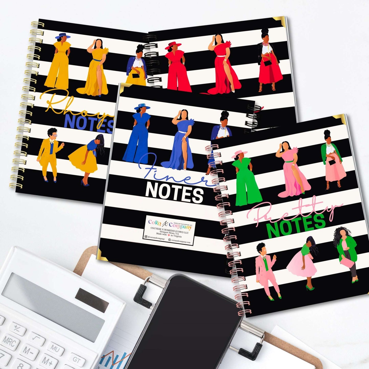 Pretty Notes Sorority Keepsake Notebook