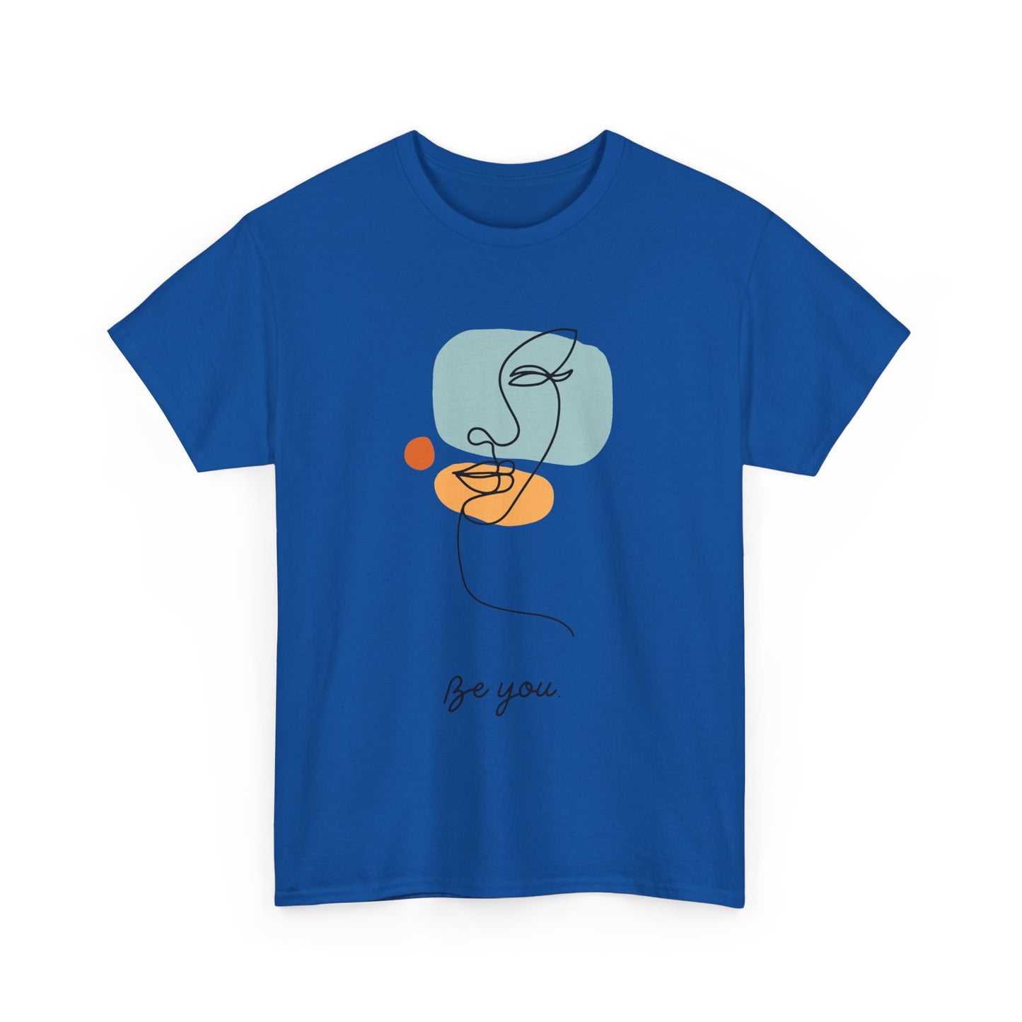 Minimalist Be You Tee, Unisex Cotton T-Shirt, Inspirational Graphic Tee, Gift for Friends, Casual Everyday Wear, Self-Love Apparel