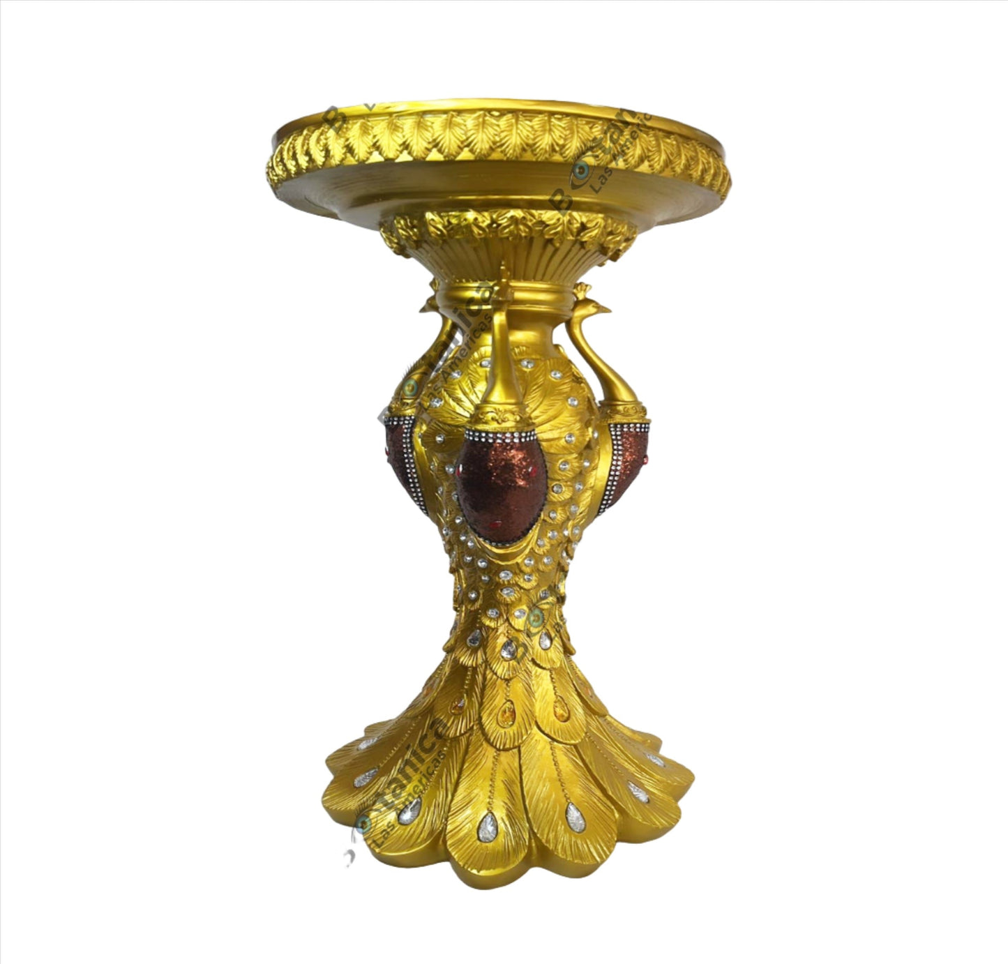 PEDESTALES DE PAVO REAL DE TODOS COLORE (28") DE ALTO