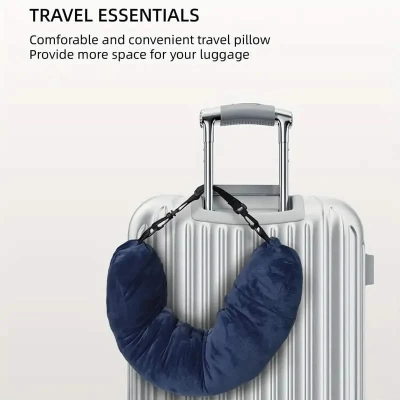 Travel Pillow & Organizer – Large, Polyester, Zipper, Machine Washable