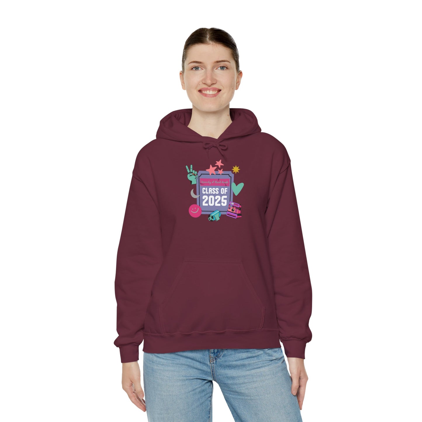 Class of 2025 Graduation Hoodie, Unisex Heavy Blend Hooded Sweatshirt, High School Graduation Gift, Casual Cool Style, College Hoodie