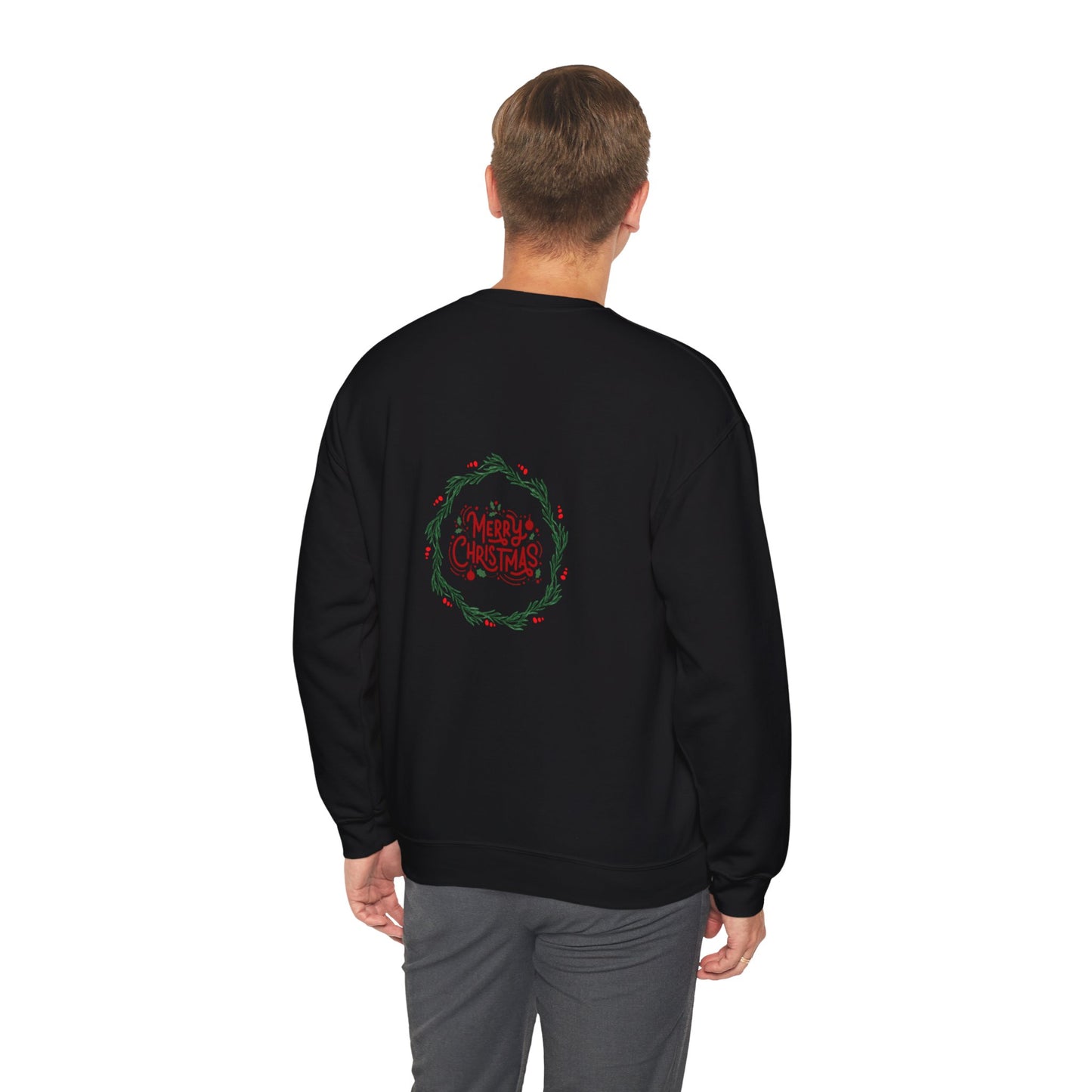 Merry Christmas Crewneck Sweatshirt, Holiday Sweatshirt, Winter Apparel, Warm Gift, Unisex Sweatshirt, Casual Style