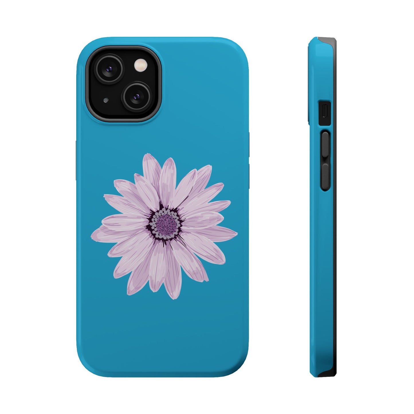 Magnetic Phone Cases with Floral Design, Impact-Resistant Accessories, Stylish Tech Protection, Gifts for Her, Unique Cell Phone Cases