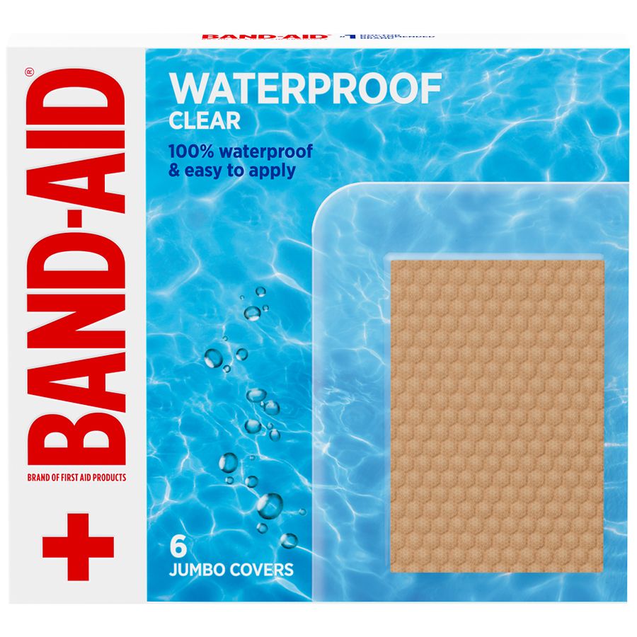 Band-Aid Waterproof Ap 6 Jumbo