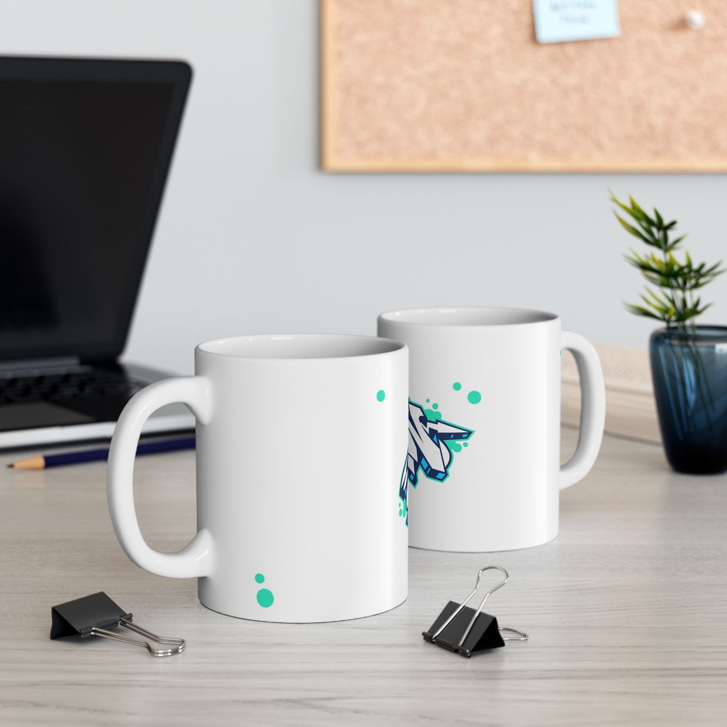 Urban Graffiti Ceramic Mug - Unique Coffee Cup, Gift for Street Art Lovers, Hip Hop Decor, Custom Drinkware, Modern Home Accessory