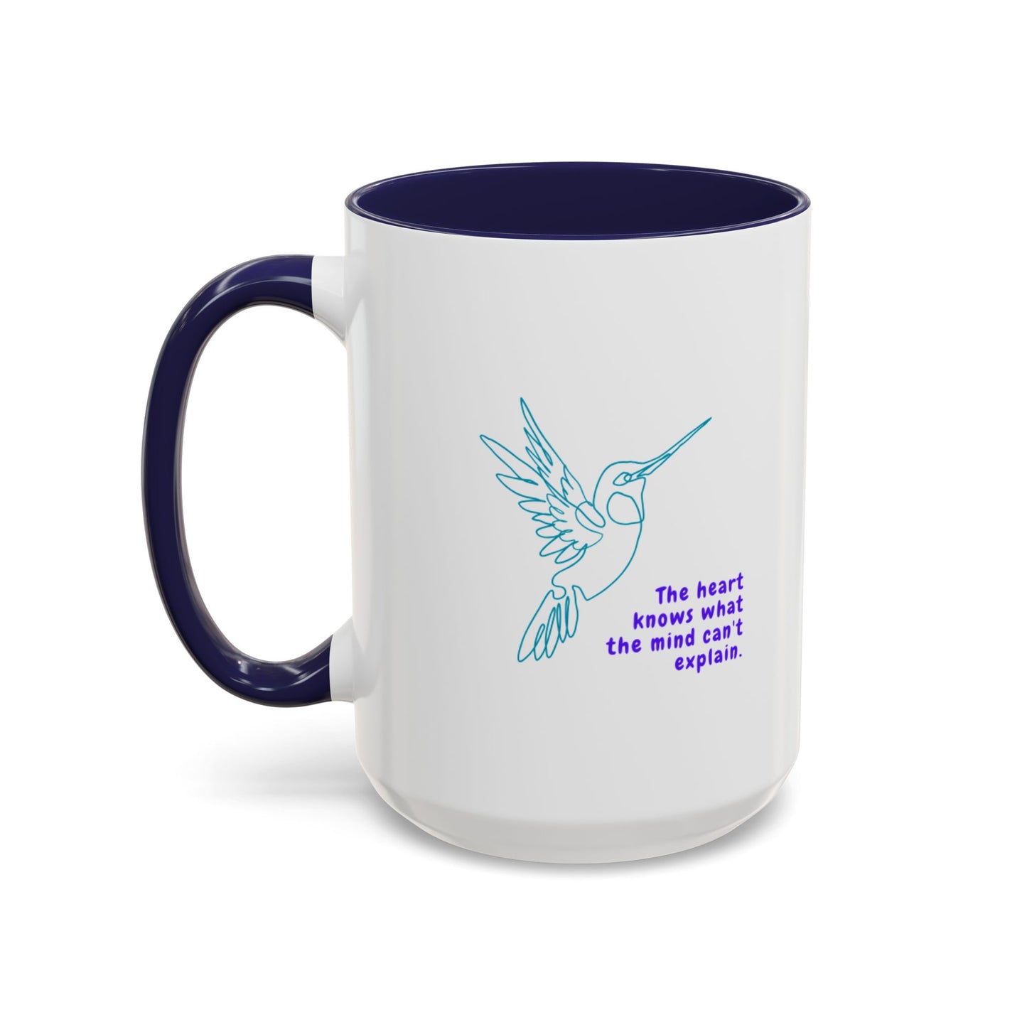 Colorful Hummingbird Coffee Mug, Inspirational Mug, Bird Lover Gift, Heartwarming Gift, Coffee Lover Gift, Affirmation Mug, Unique Mug