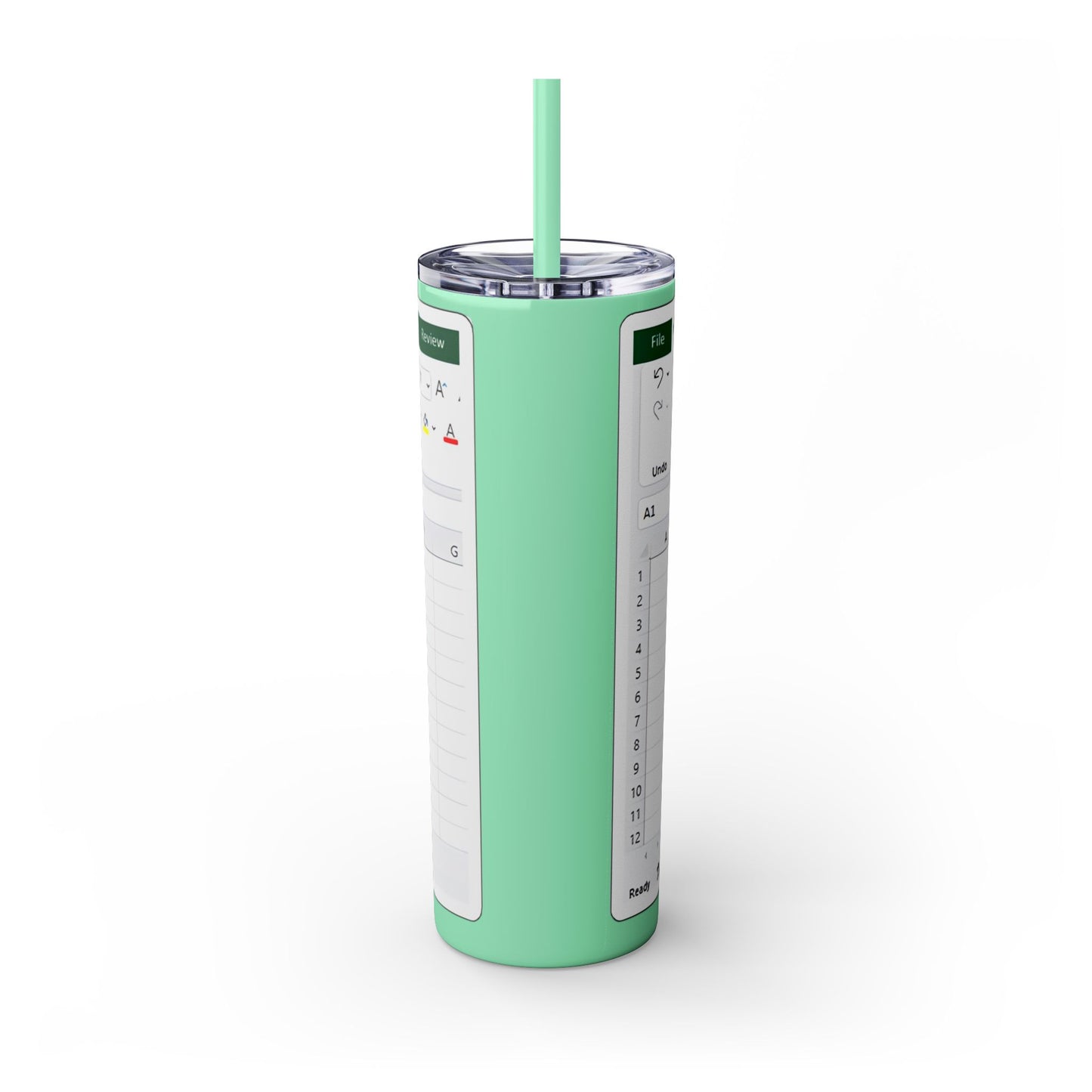 Freak in the Sheets Spreadsheet Themed Tumbler, 20oz Gift for Students, Accountants, Office Humor, Funny Drinkware