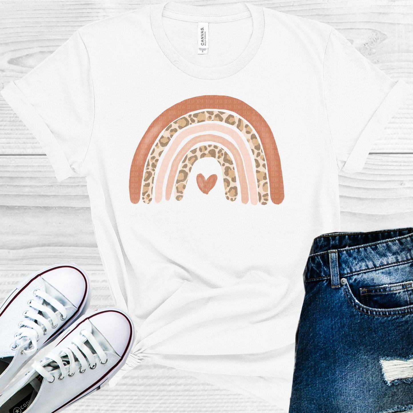 Rainbow Graphic Tee