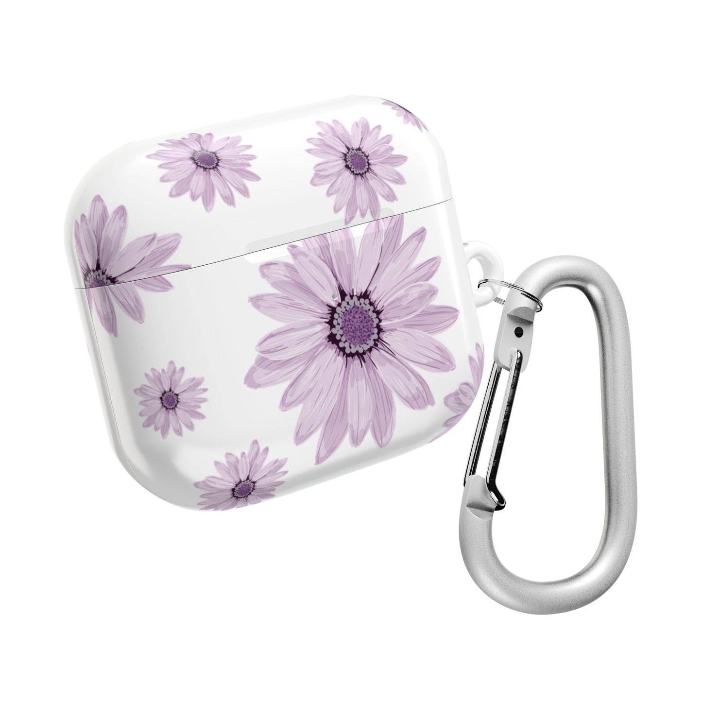 Chic Floral AirPod Cases, Stylish Accessories, Flower Pattern, Gifts for Her, Trendy Tech, Aesthetic Earbud Covers