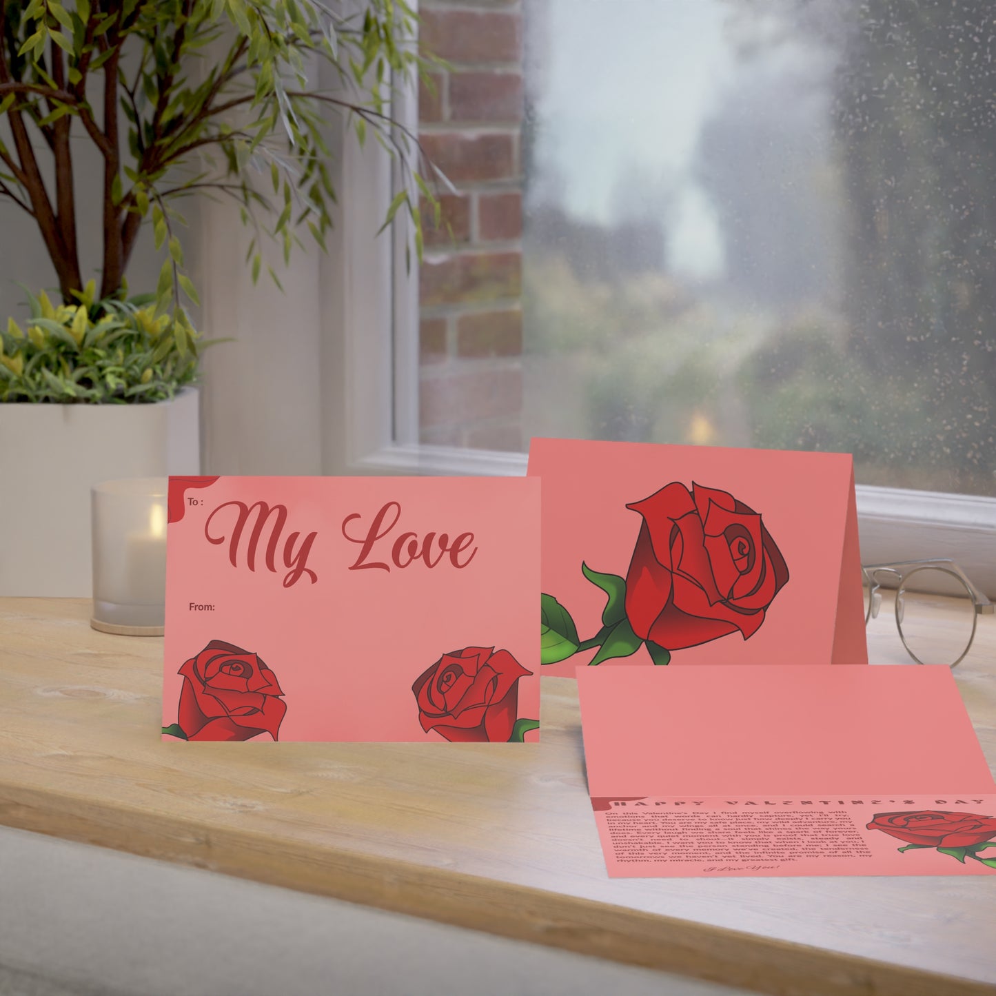 Romantic Greeting Cards for Every Occasion, Love Notes, Floral Cards, Valentine's Day, Anniversary, Thank You Cards