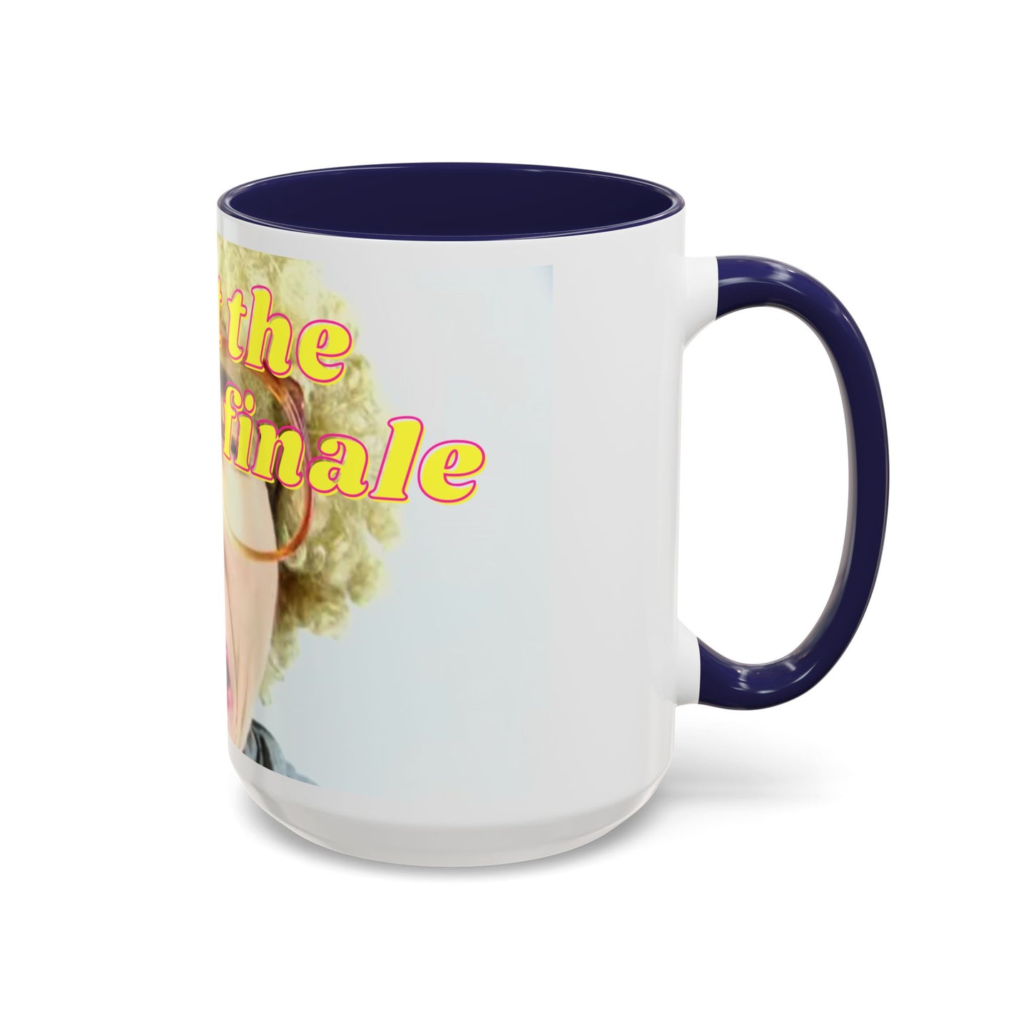 Humorous Accent Coffee Mug, "Me at the season finale", Funny Gift for TV Lovers, Comedy Merchandise, Unique Birthday Present, Fun Housewarming Mug