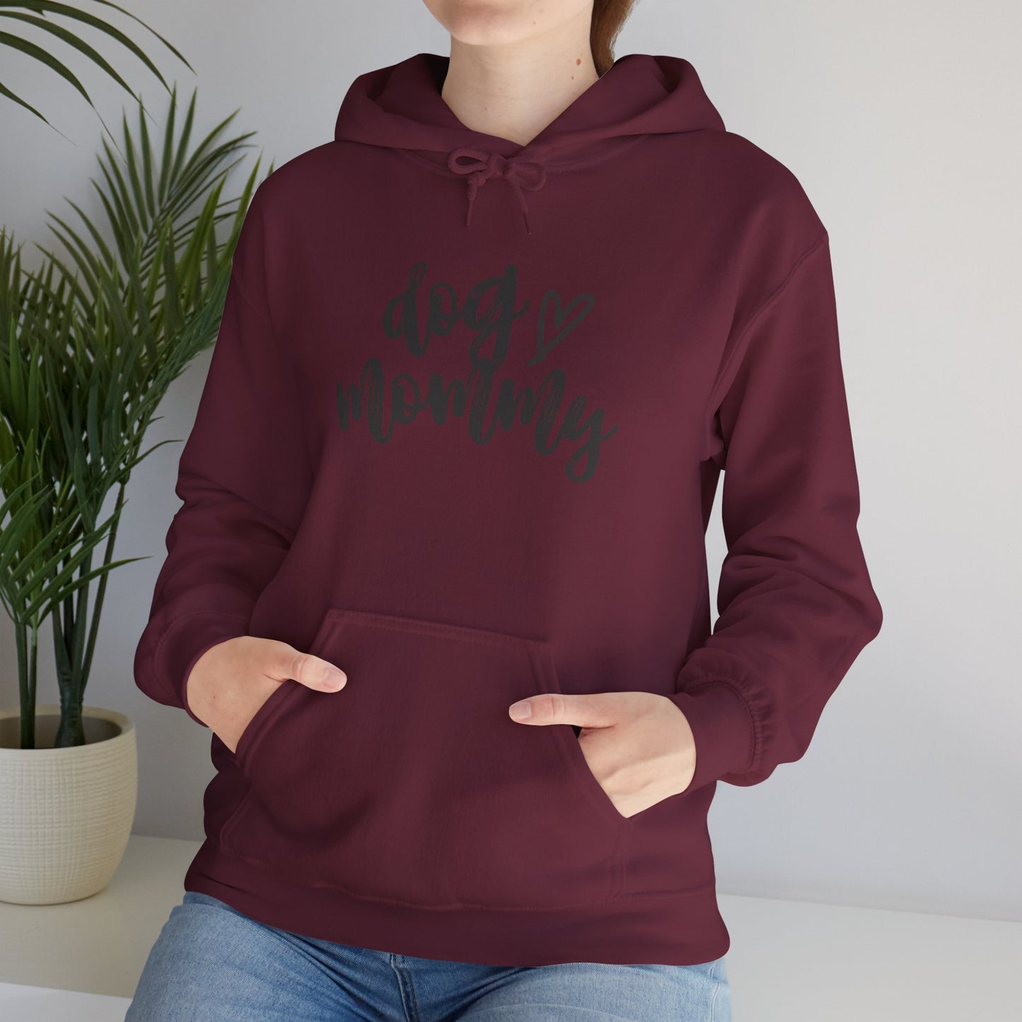 Dog Mommy Hoodie, Pet Lover Sweatshirt, Unisex Animal Apparel, Ideal Gift for Dog Moms, Cozy Pet-Themed Fashion