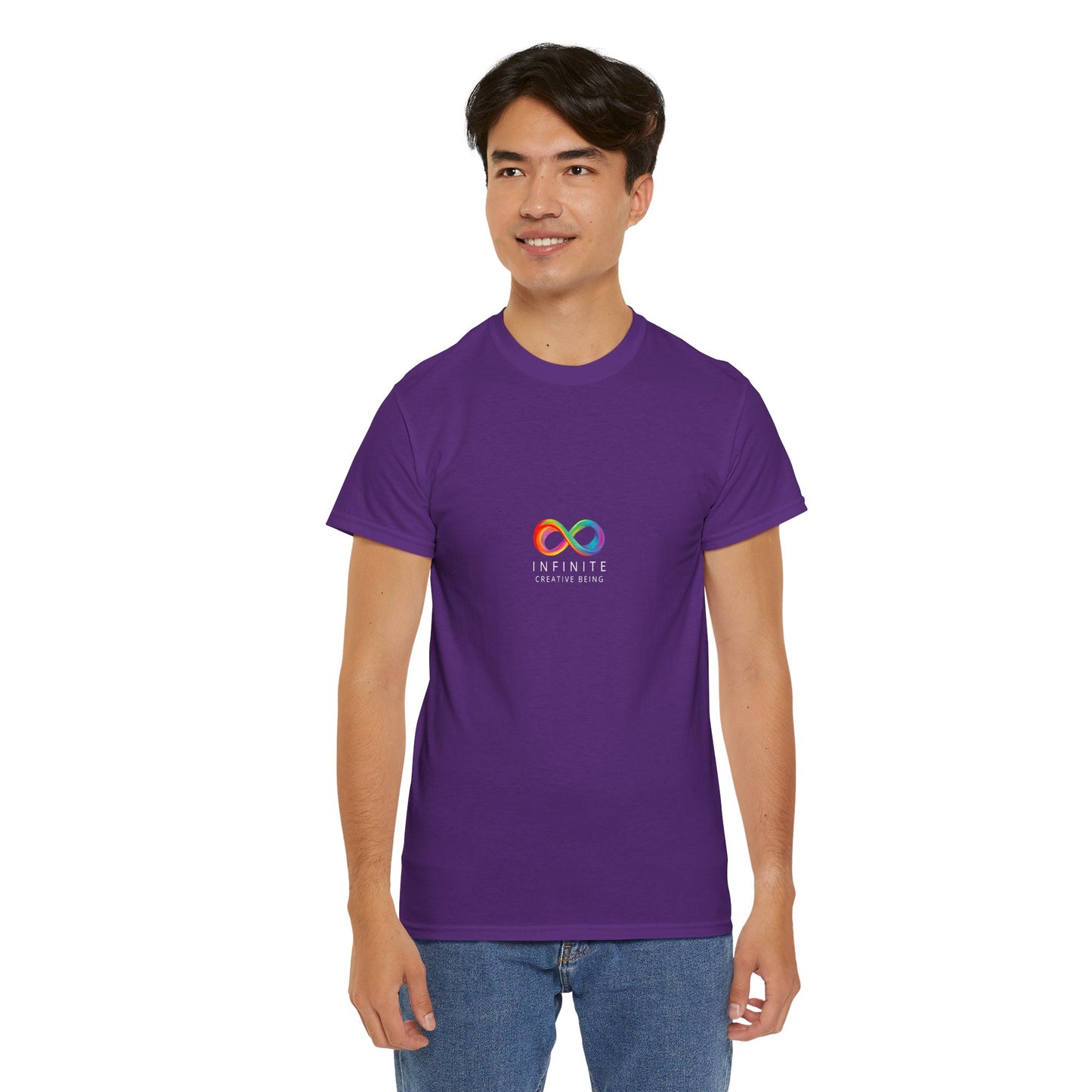 Colorful Infinite Creative Being Unisex Tee, Inclusive Fashion, Everyday Casual Wear, Gift for Friends