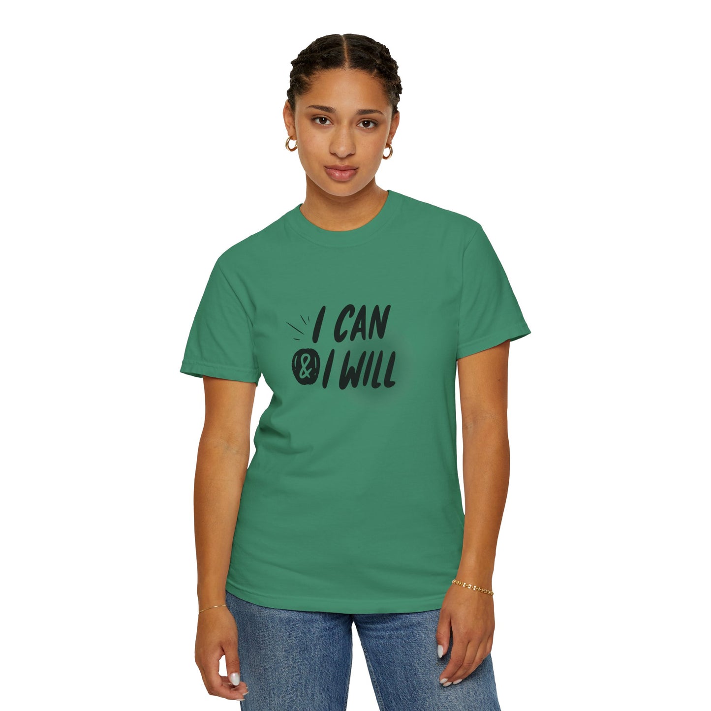 I Can T-Shirt - Motivational Unisex Graphic Tee