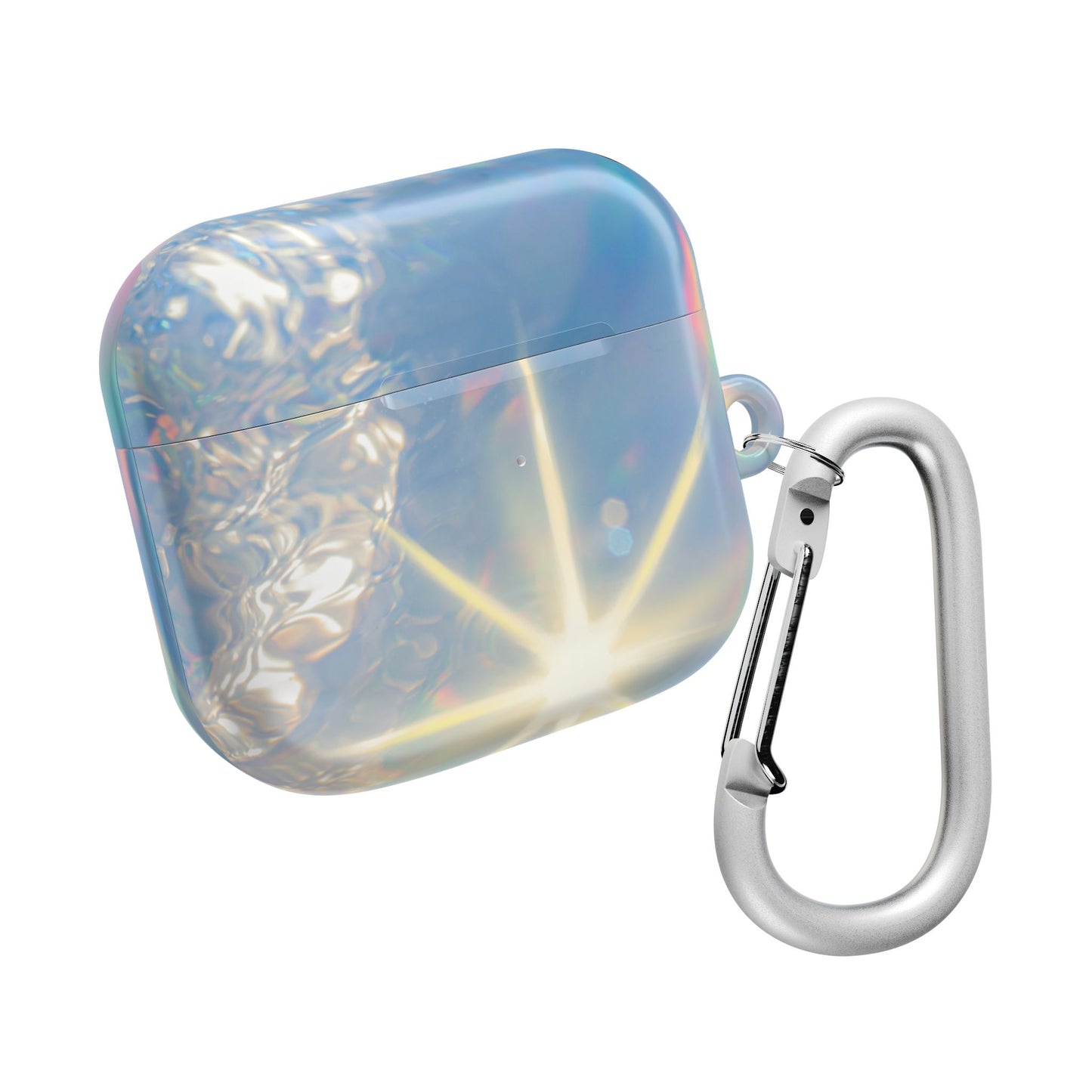 Holographic AirPod Case | Trendy Accessories, Gift for Music Lovers, Women's Tech, Unique Designs, Customized Earbud Holder