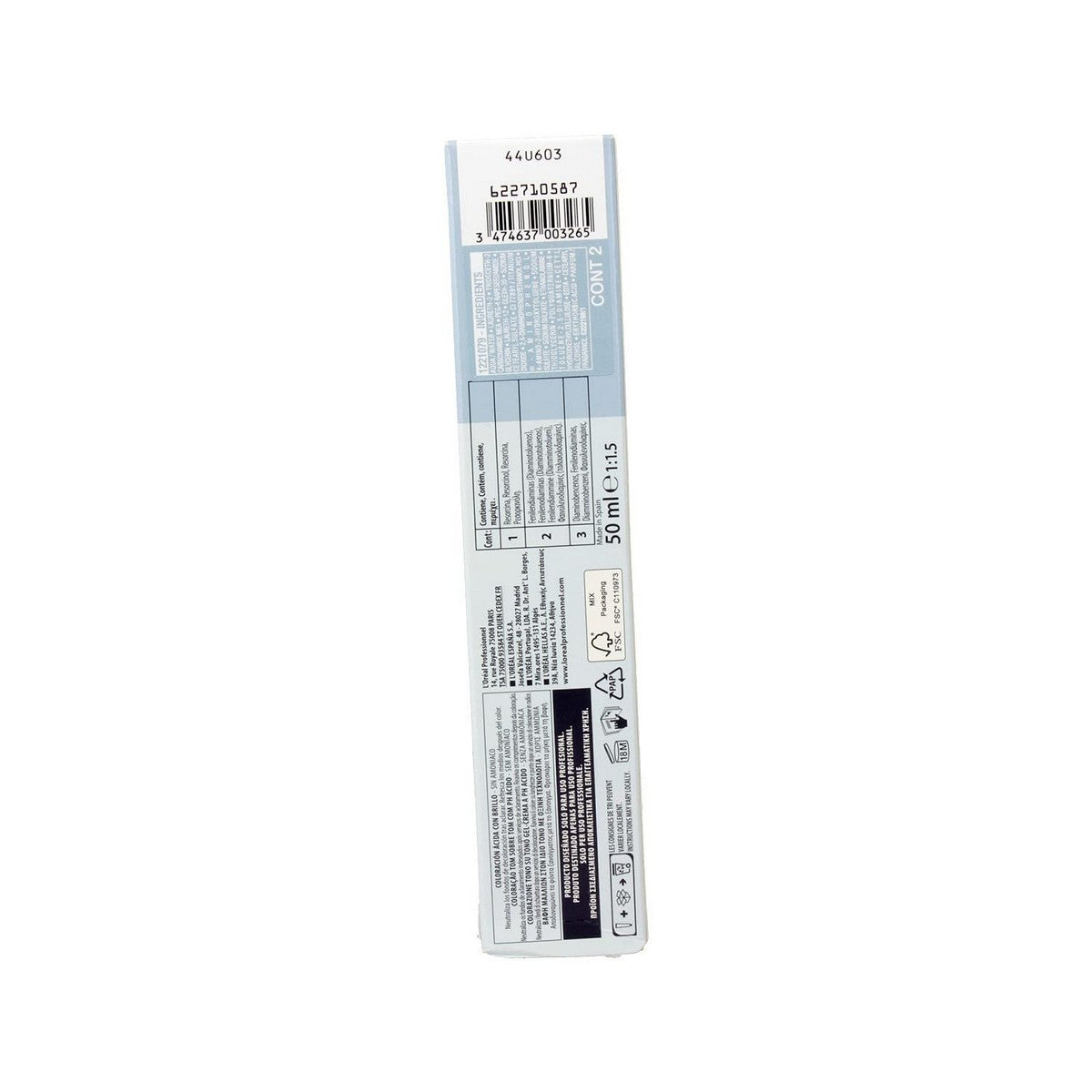 Permanent Dye L'Oreal Professionnel Paris Dia Light Nº 9,01 50 ml Ammonia-free-3