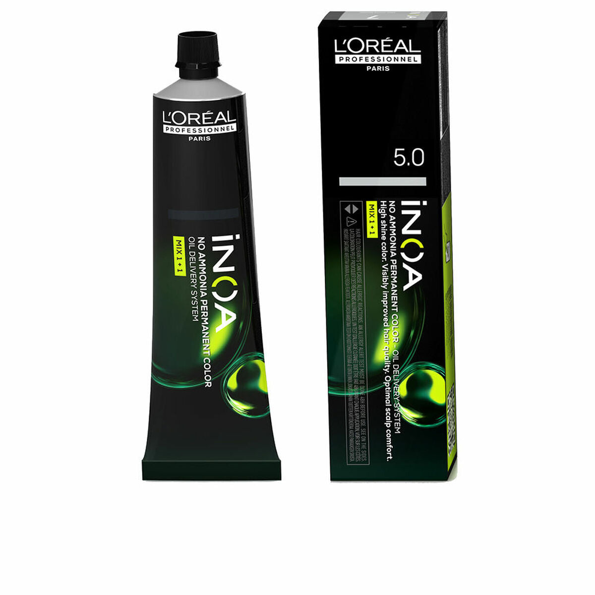 Permanent Dye L'Oreal Professionnel Paris Inoa Nº 5.0 60 g-0