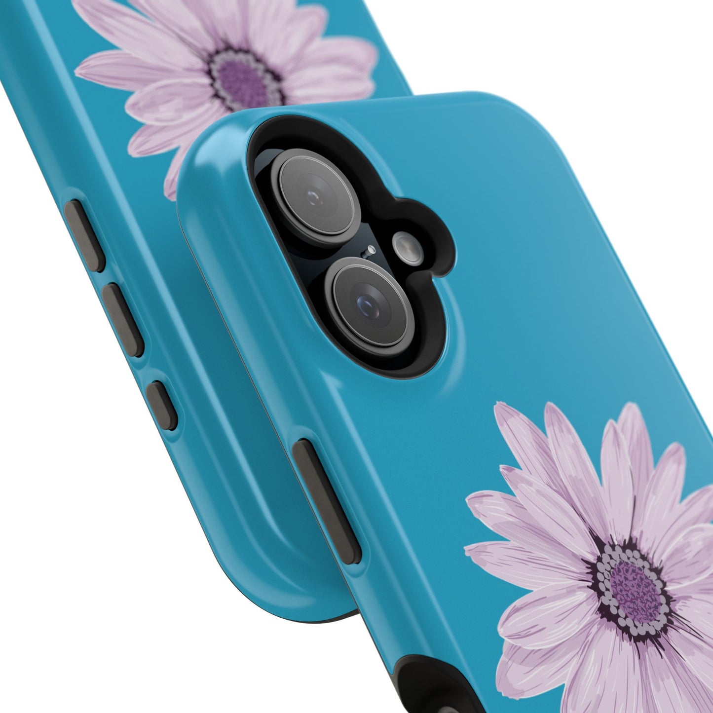 Magnetic Phone Cases with Floral Design, Impact-Resistant Accessories, Stylish Tech Protection, Gifts for Her, Unique Cell Phone Cases
