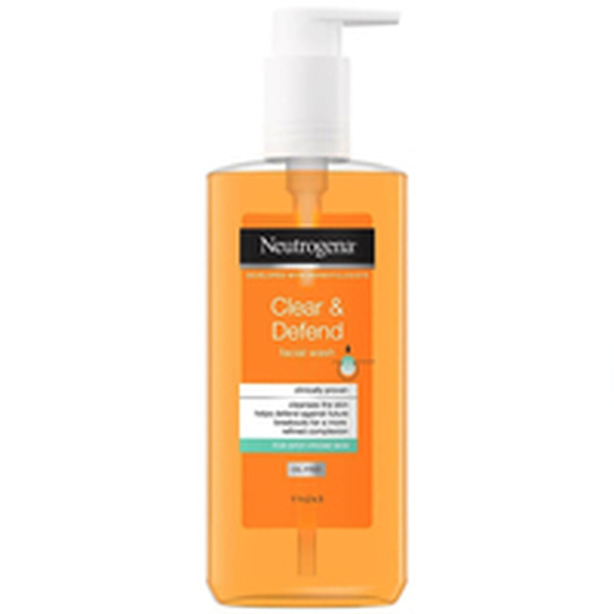 Facial Cleansing Gel Neutrogena GRANITOS PERSISTENTES 200 ml-1
