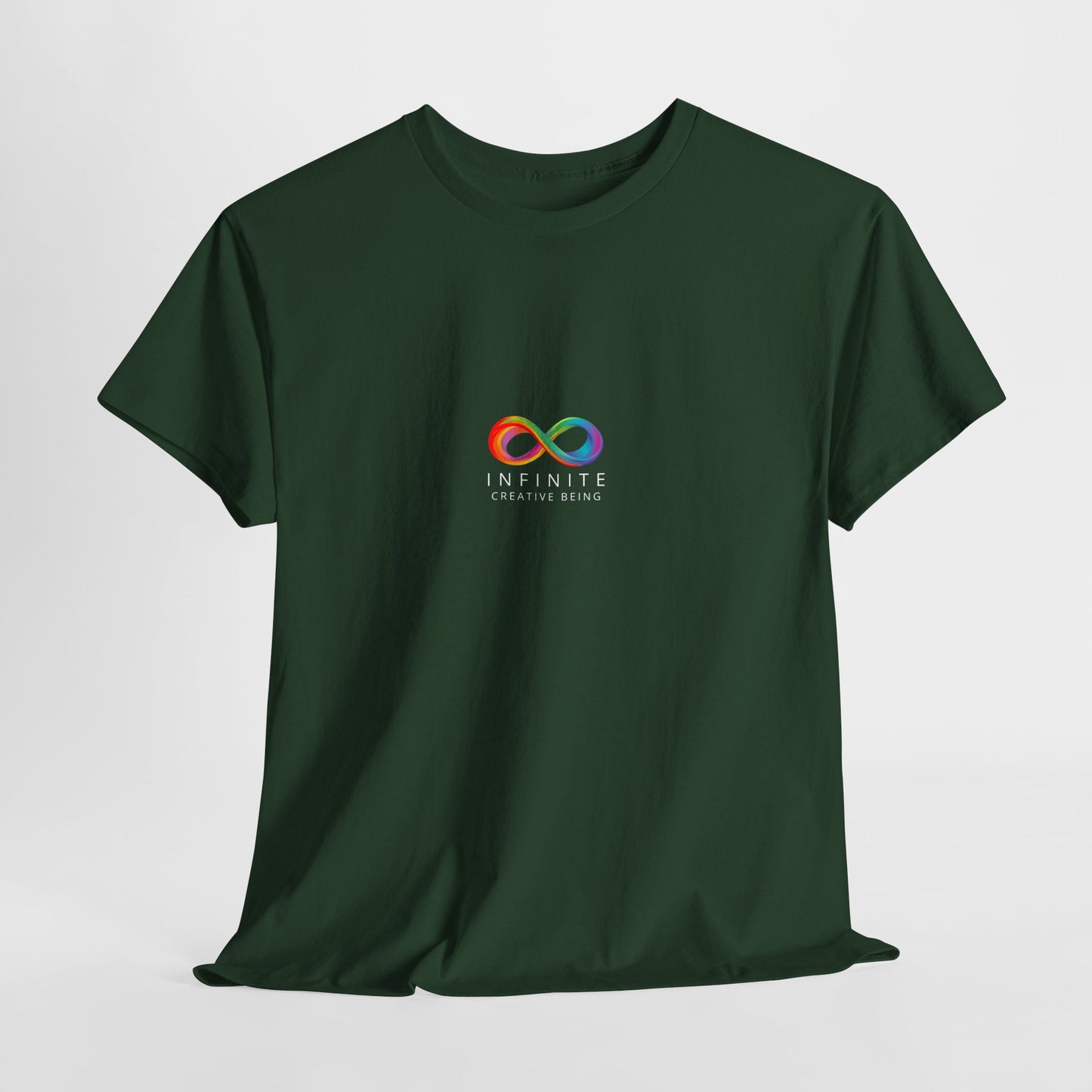 Colorful Infinite Creative Being Unisex Tee, Inclusive Fashion, Everyday Casual Wear, Gift for Friends
